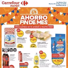Vista previa del folleto Carrefour Market - AHORRO FIN DE MES válido desde 19/05/2026