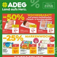 ADEG Flugblatt - Prospekt Vorschau gültig ab 29.10.2026