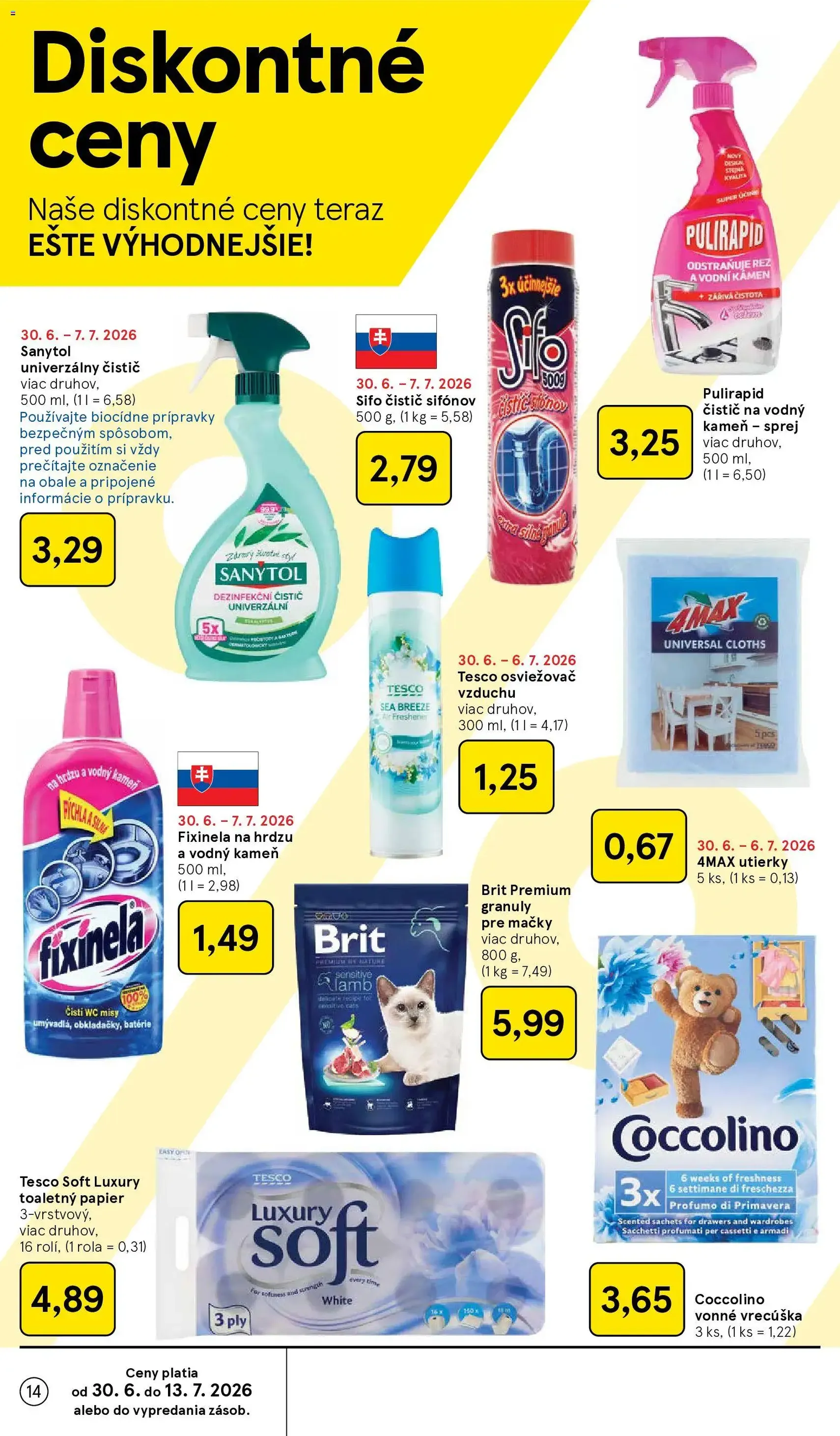 Tesco Hypermarket - leták - platný leták od 01.07.2026 strana 14 z 48