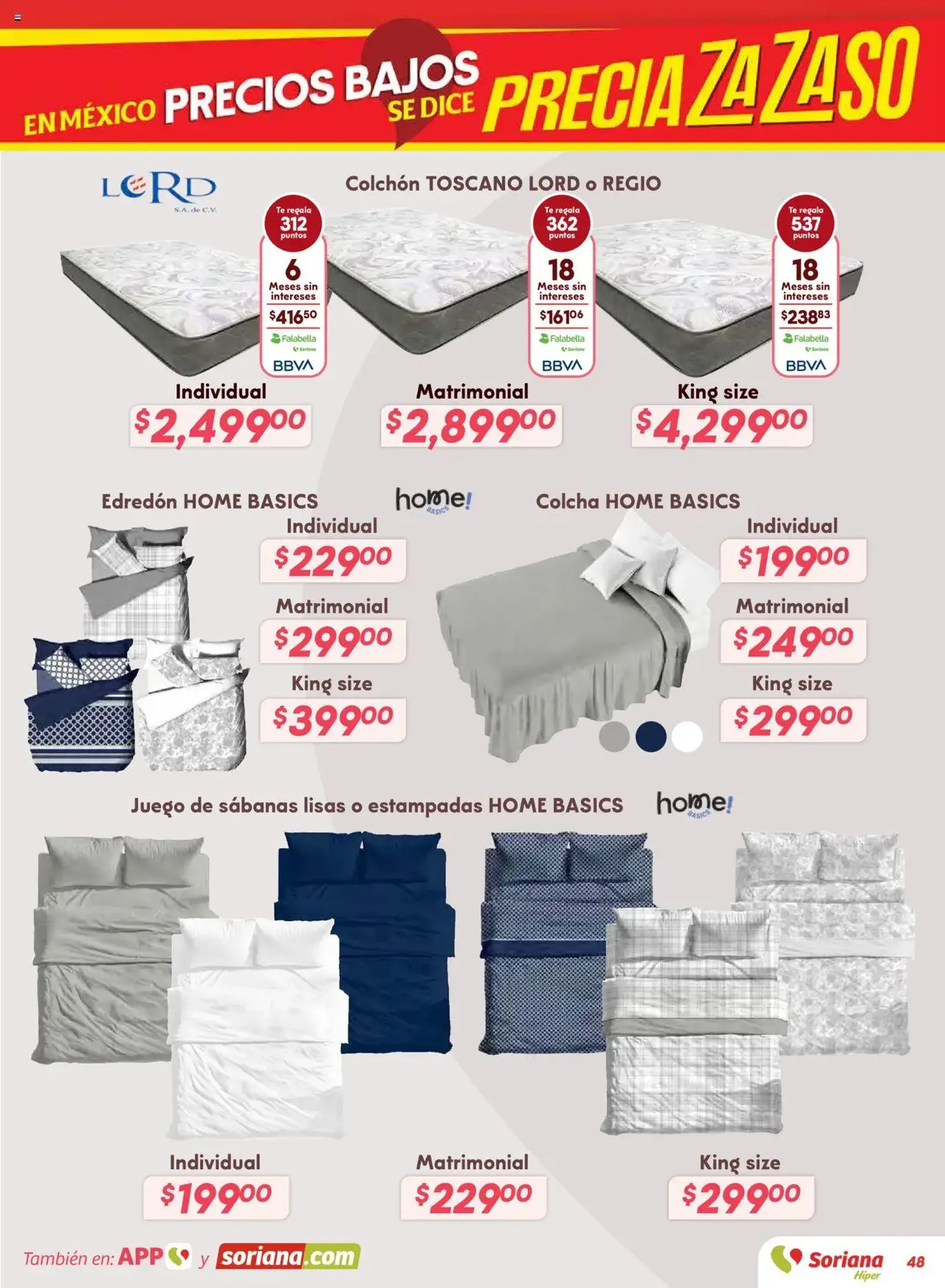 Soriana - Preciazazaso Híper: Ags, Col, Gto, Jal, Mich - folleto válido desde 14/08/2025 página 48 de 55 Soriana - Preciazazaso Híper: Ags, Col, Gto, Jal, Mich - folleto válido desde 14/08/2025 página 48 de 55