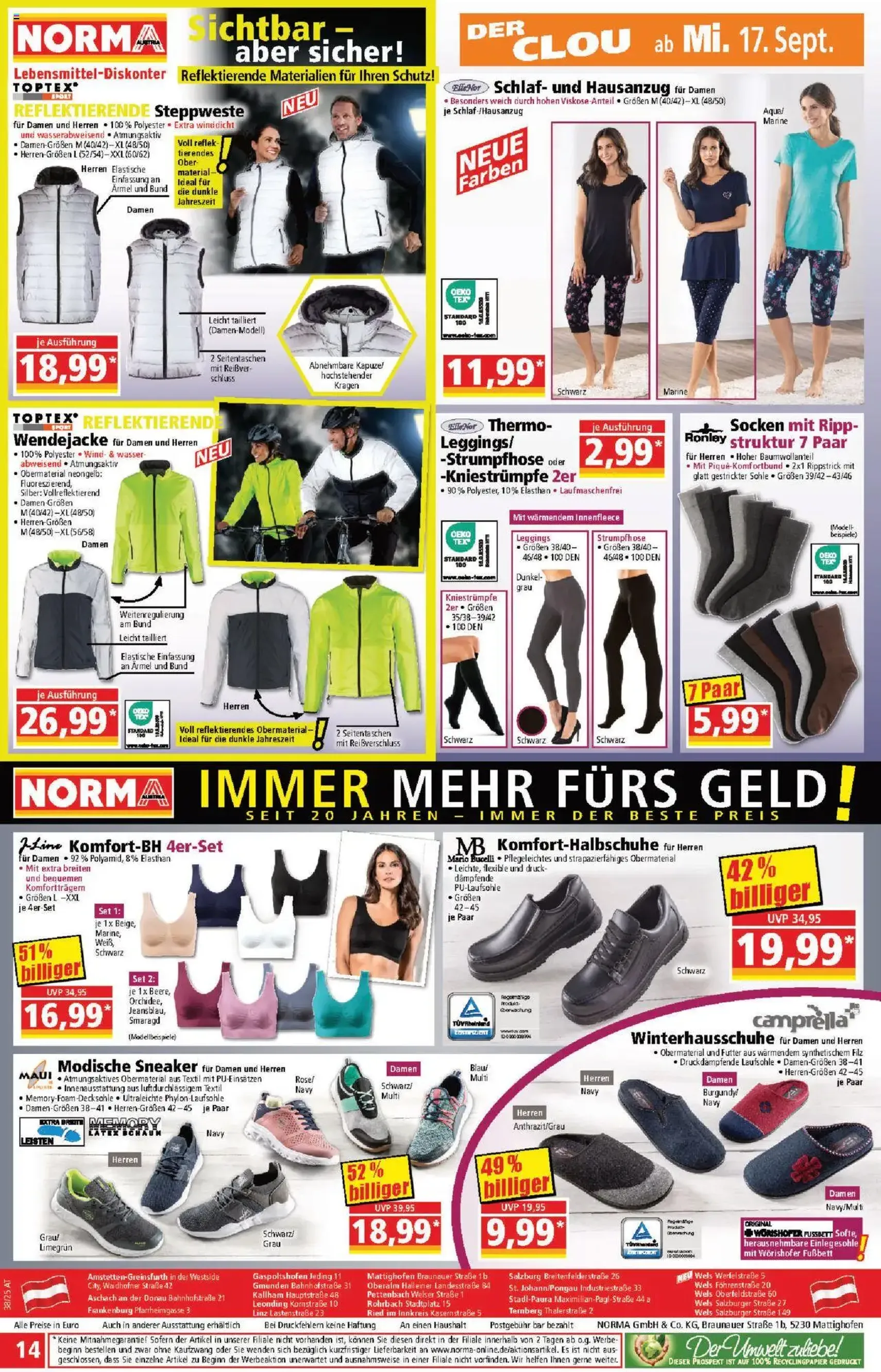 Norma Flugblatt - Gültiger Prospekt ab 08.09.2025, Seite 14 von insgesamt 18