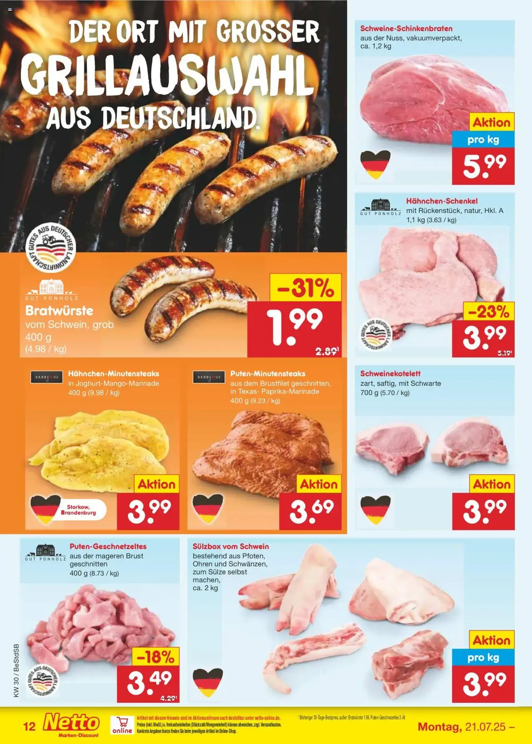 Netto Marken-Discount Prospekt - Gültiger Prospekt ab 21.07.2025, Seite 16 von insgesamt 65