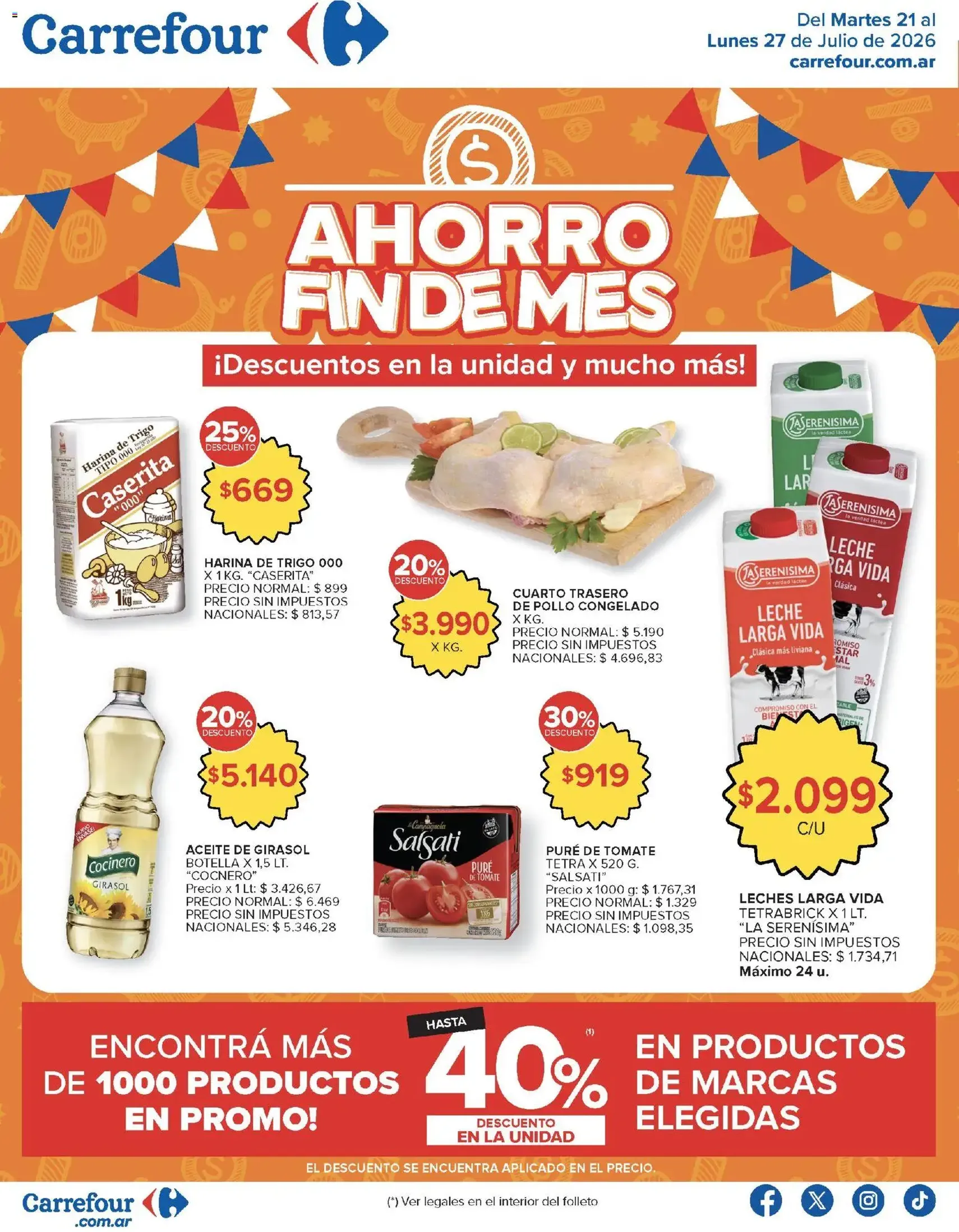 Carrefour ofertas - folleto válido desde 21/07/2026 página 2 de 56