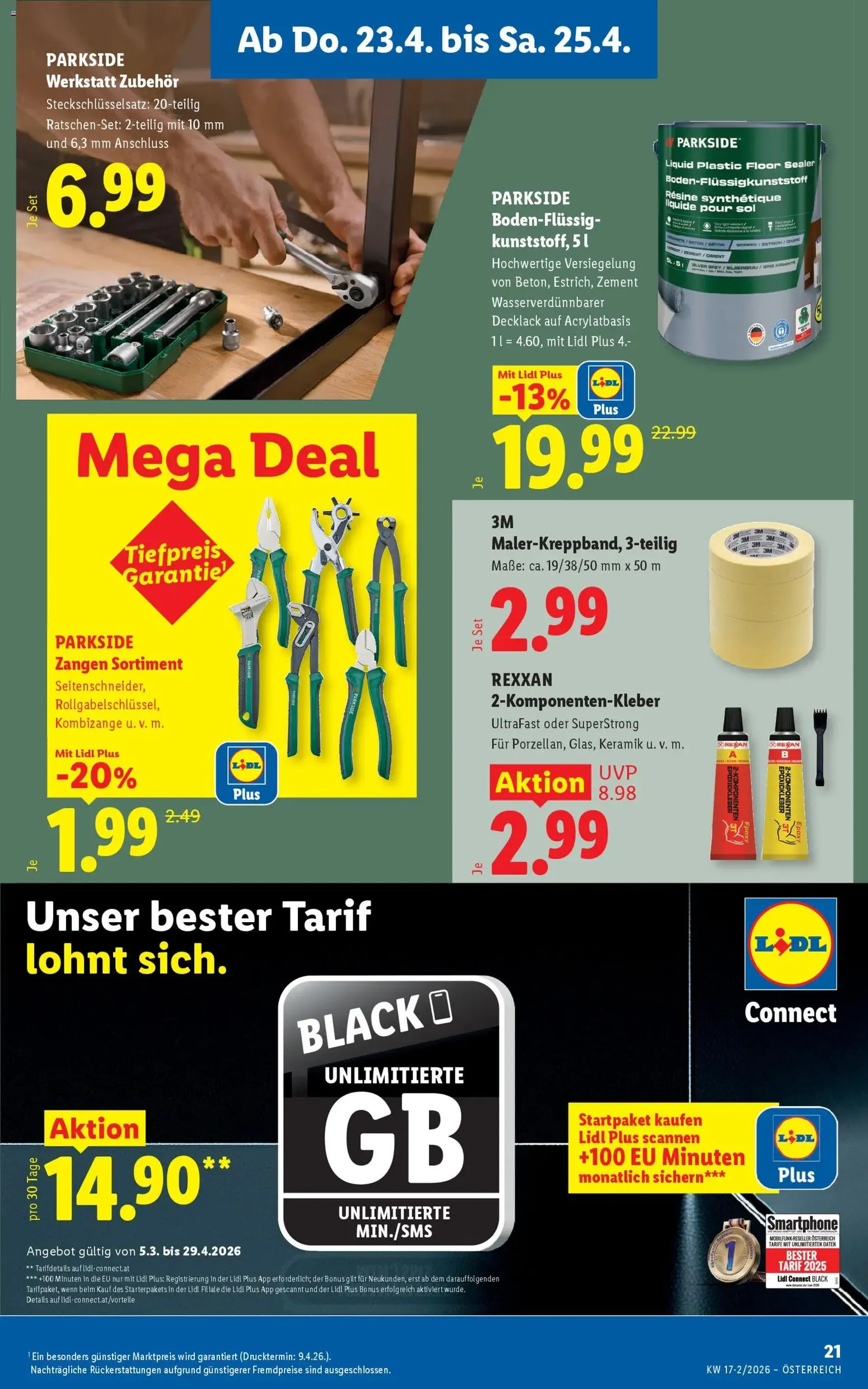 Lidl - Flugblatt - Gültiger Prospekt ab 23.04.2026, Seite 23 von insgesamt 56
