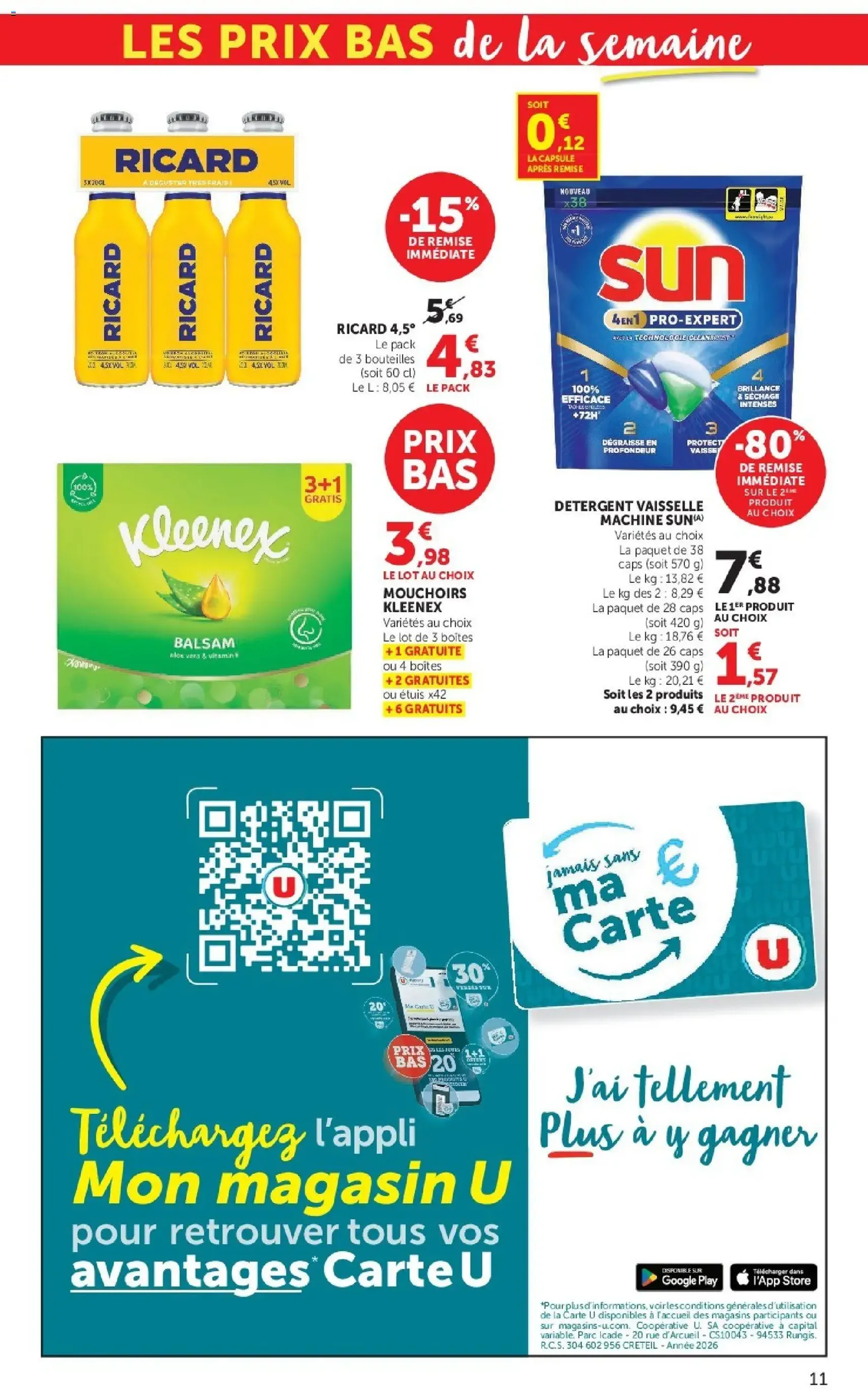 U Express catalogue - brochure valable à partir du 11/08/2026, page 11 sur 12