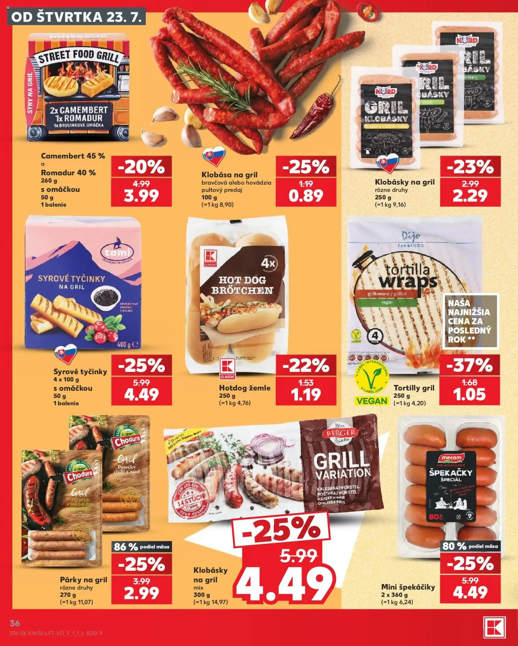 Kaufland leták - platný leták od 23.07.2026 strana 36 z 74