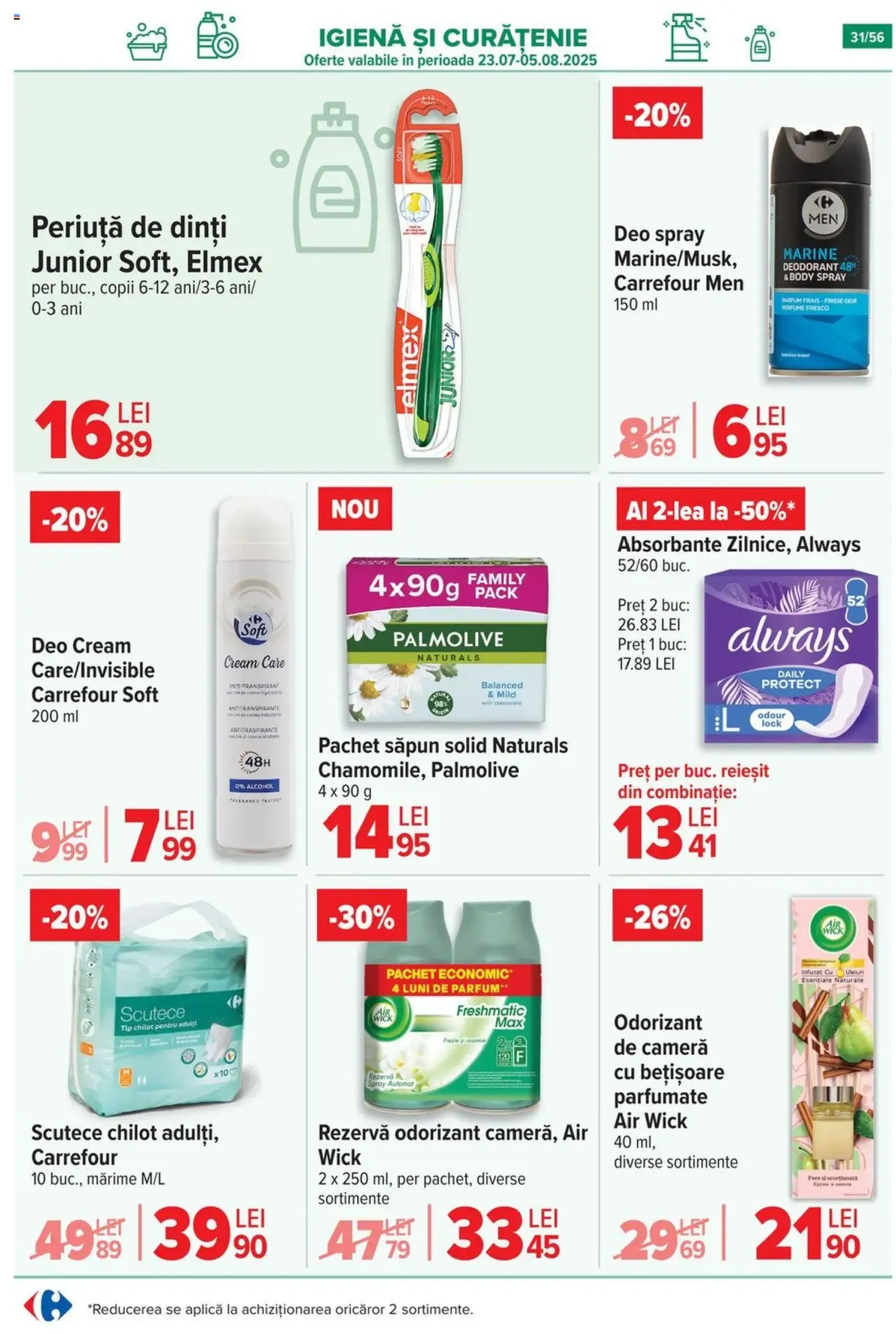 Catalog Carrefour - cataloage valabile începând cu 23.07.2025 pagina 32 din 54 Catalog Carrefour - cataloage valabile începând cu 23.07.2025 pagina 32 din 54