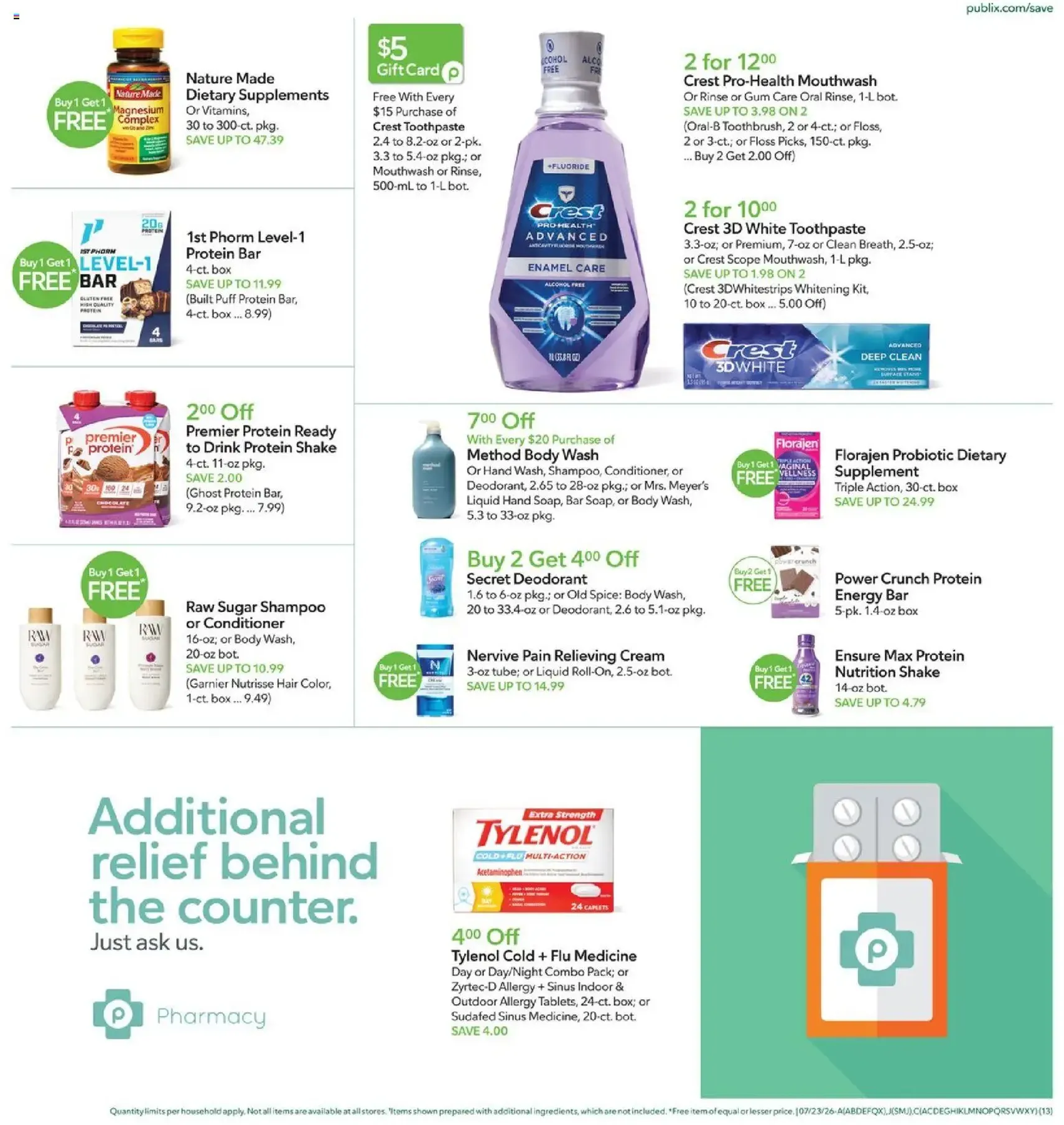 Publix Weekly Ad - valid flyer from 07/22/2026, page 13 of 17