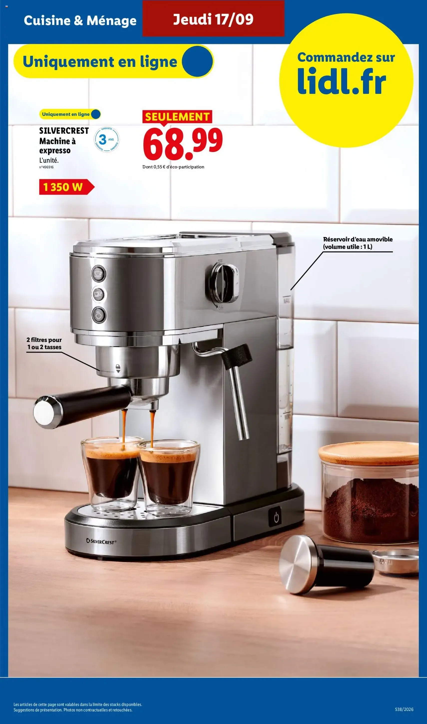 LIDL catalogue - brochure valable à partir du 17/09/2026, page 31 sur 67