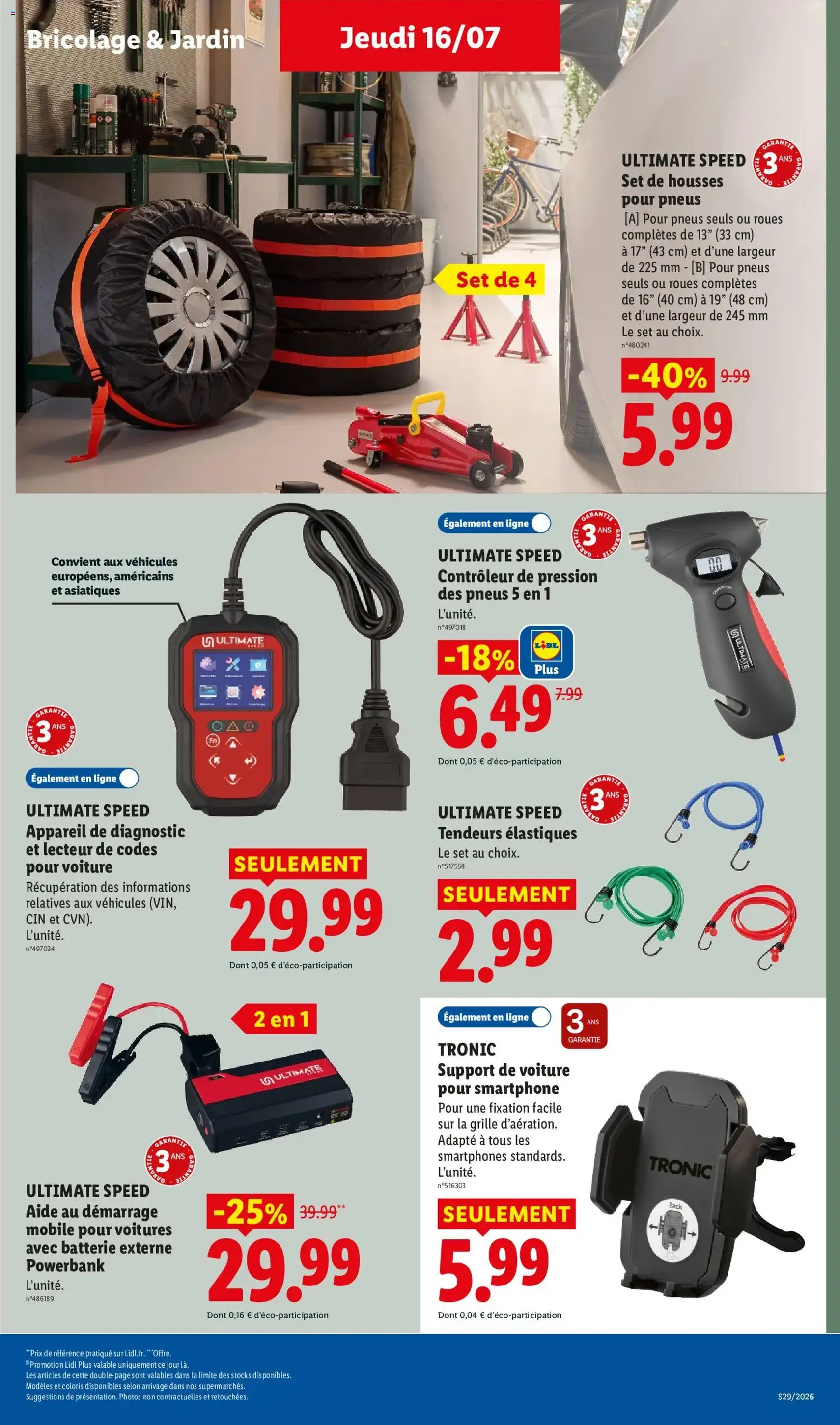LIDL catalogue - brochure valable à partir du 16/07/2026, page 37 sur 61
