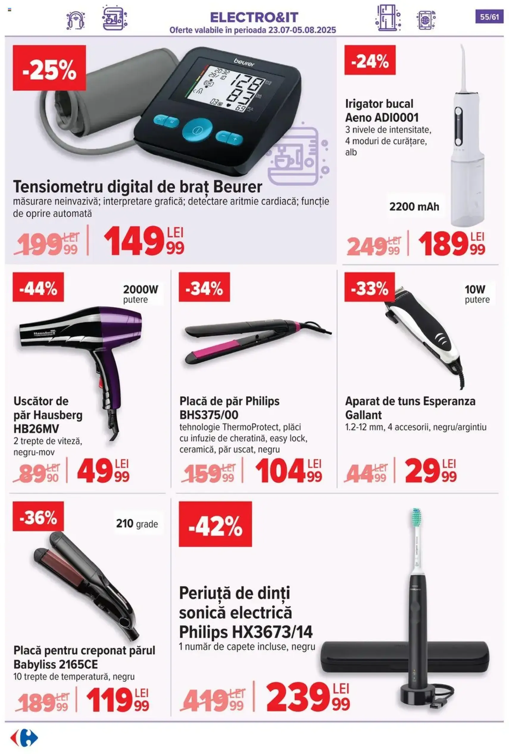 Catalog Carrefour - cataloage valabile începând cu 30.07.2025 pagina 56 din 62 Catalog Carrefour - cataloage valabile începând cu 30.07.2025 pagina 56 din 62
