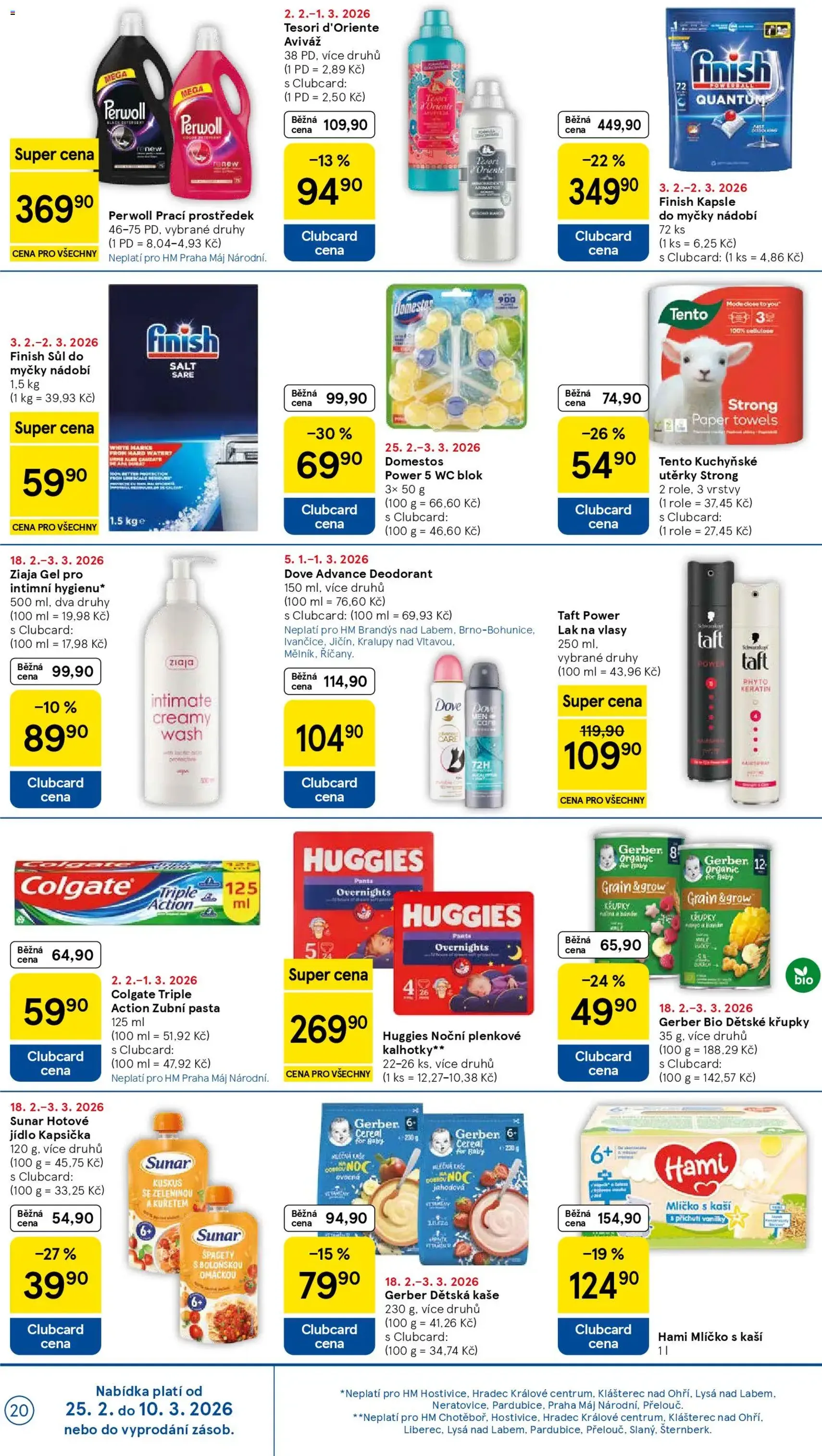 Tesco leták - Hypermarket - platný leták od 25.02.2026 strana 20 z 22