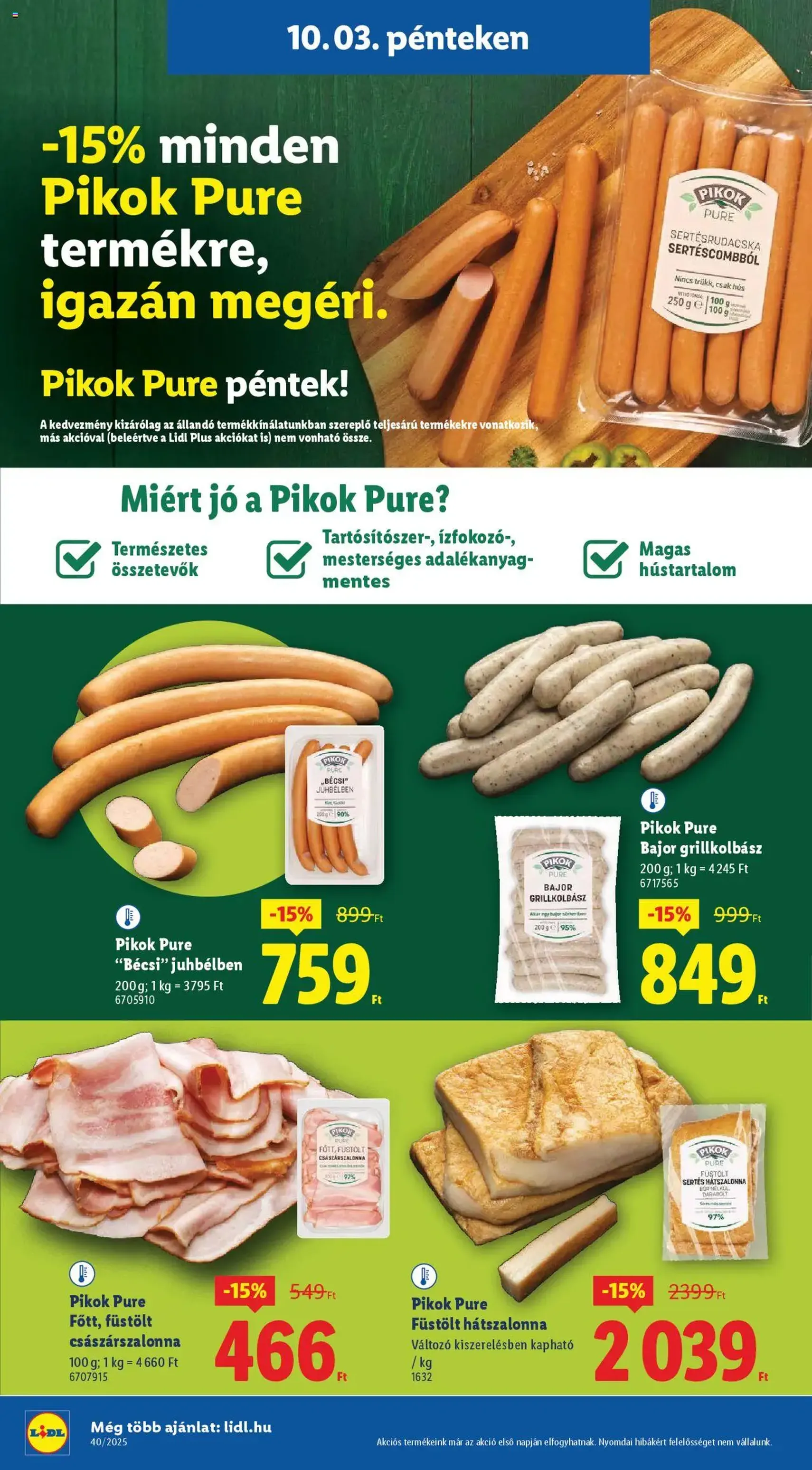 Lidl Akciós újság - 2025.10.02. érvényes szórólap 46 oldal 76 oldalból Lidl Akciós újság - 2025.10.02. érvényes szórólap 46 oldal 76 oldalból