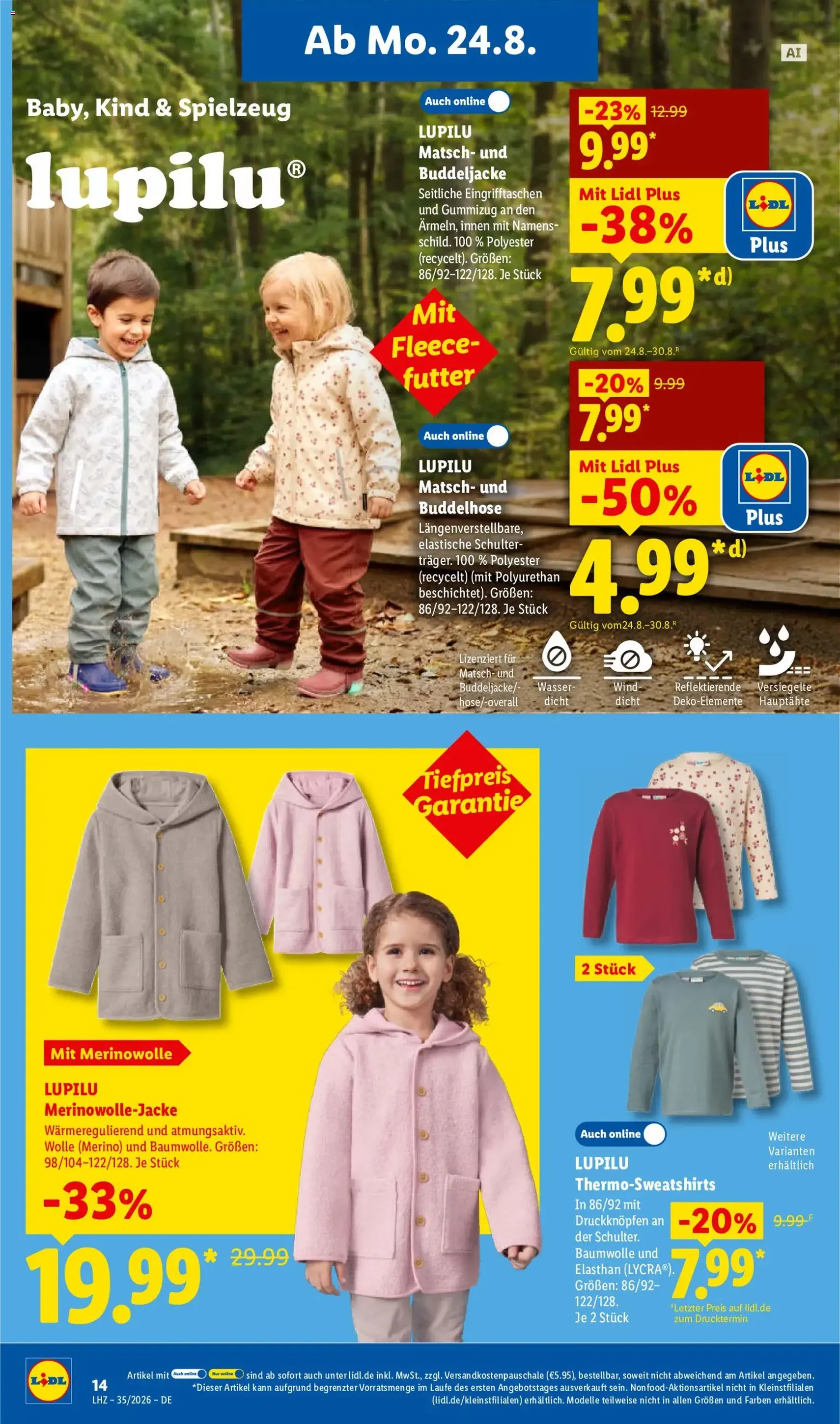 Lidl Prospekt - Gültiger Prospekt ab 24.08.2026, Seite 32 von insgesamt 71