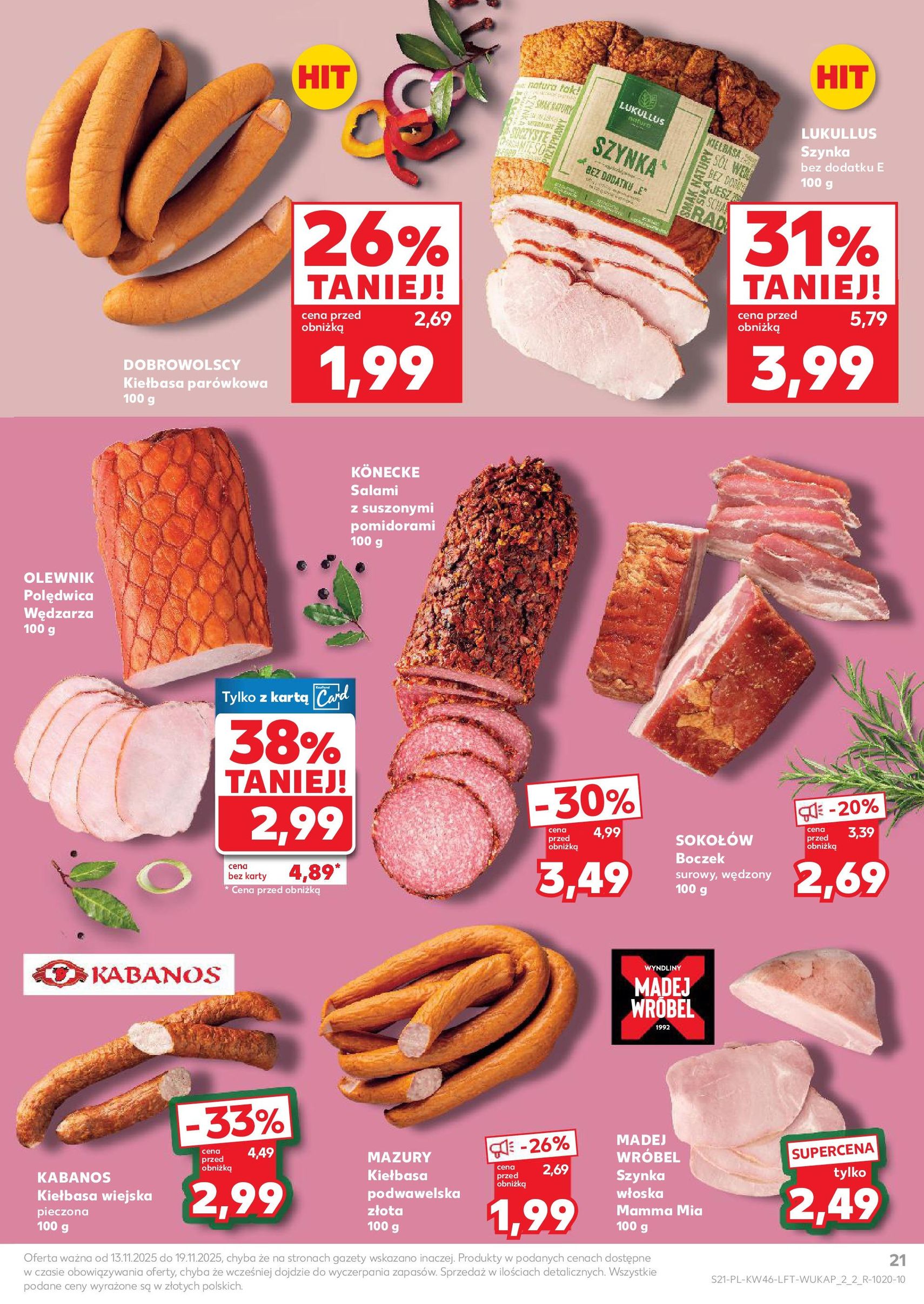 Kaufland gazetka - ważny gazetka od 13.11.2025 strona 21 z 63