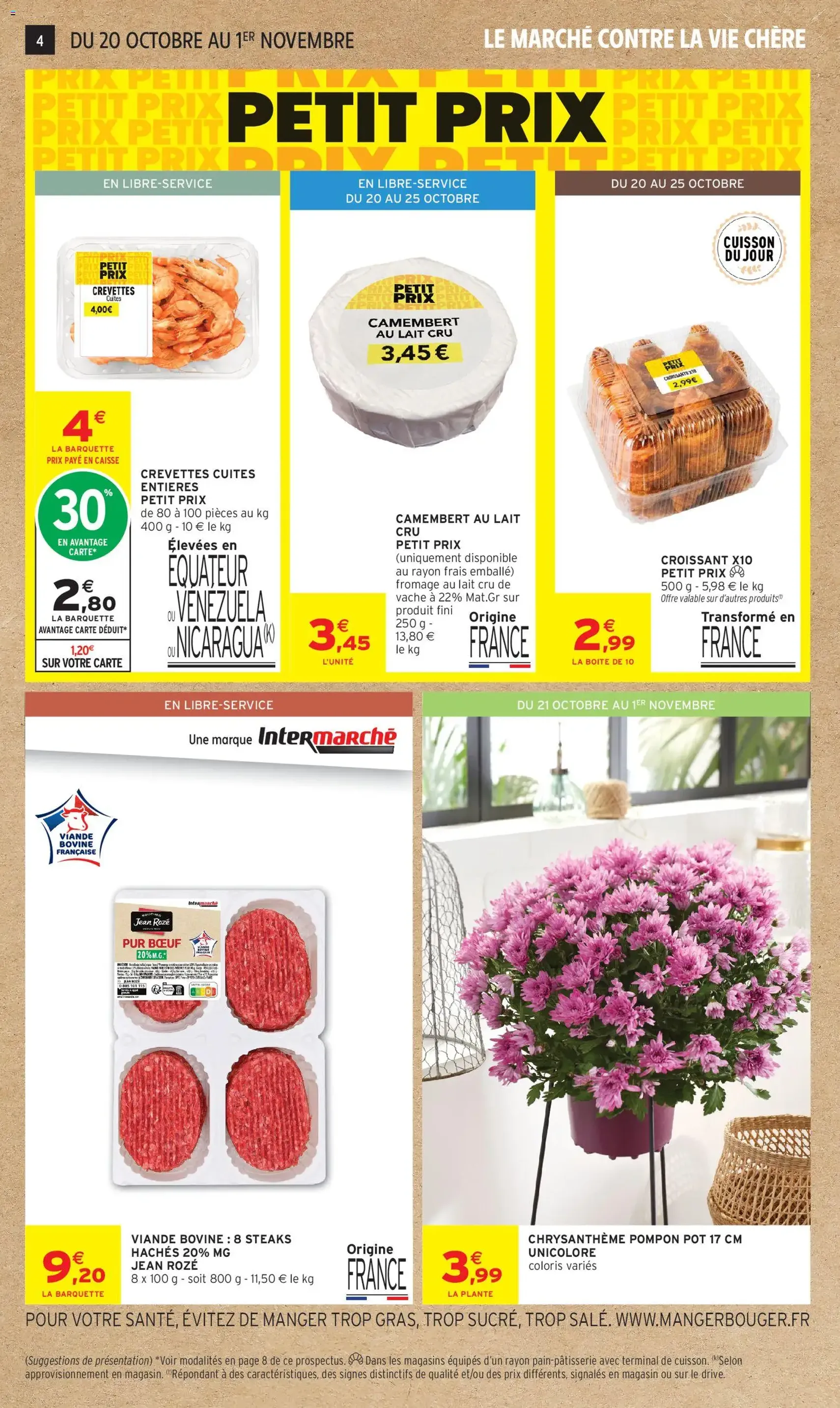 Intermarché catalogue - brochure valable à partir du 20/10/2026, page 4 sur 12