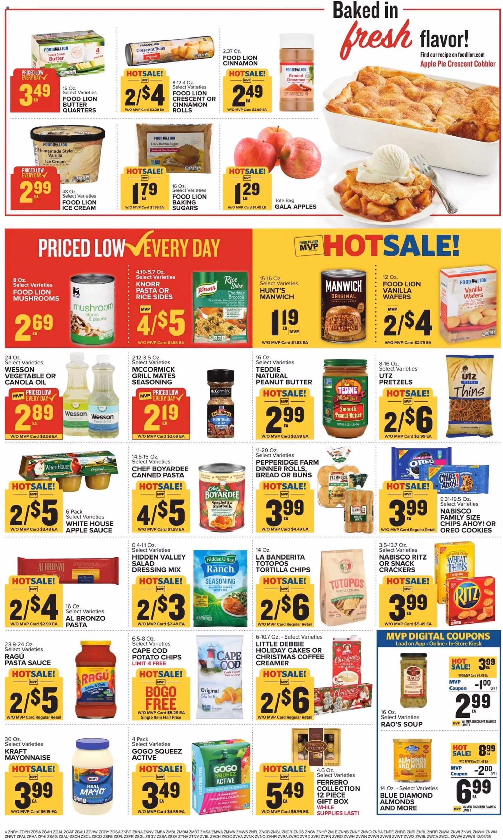 Food Lion Weekly Ad - valid flyer from 12/03/2025, page 4 of 12