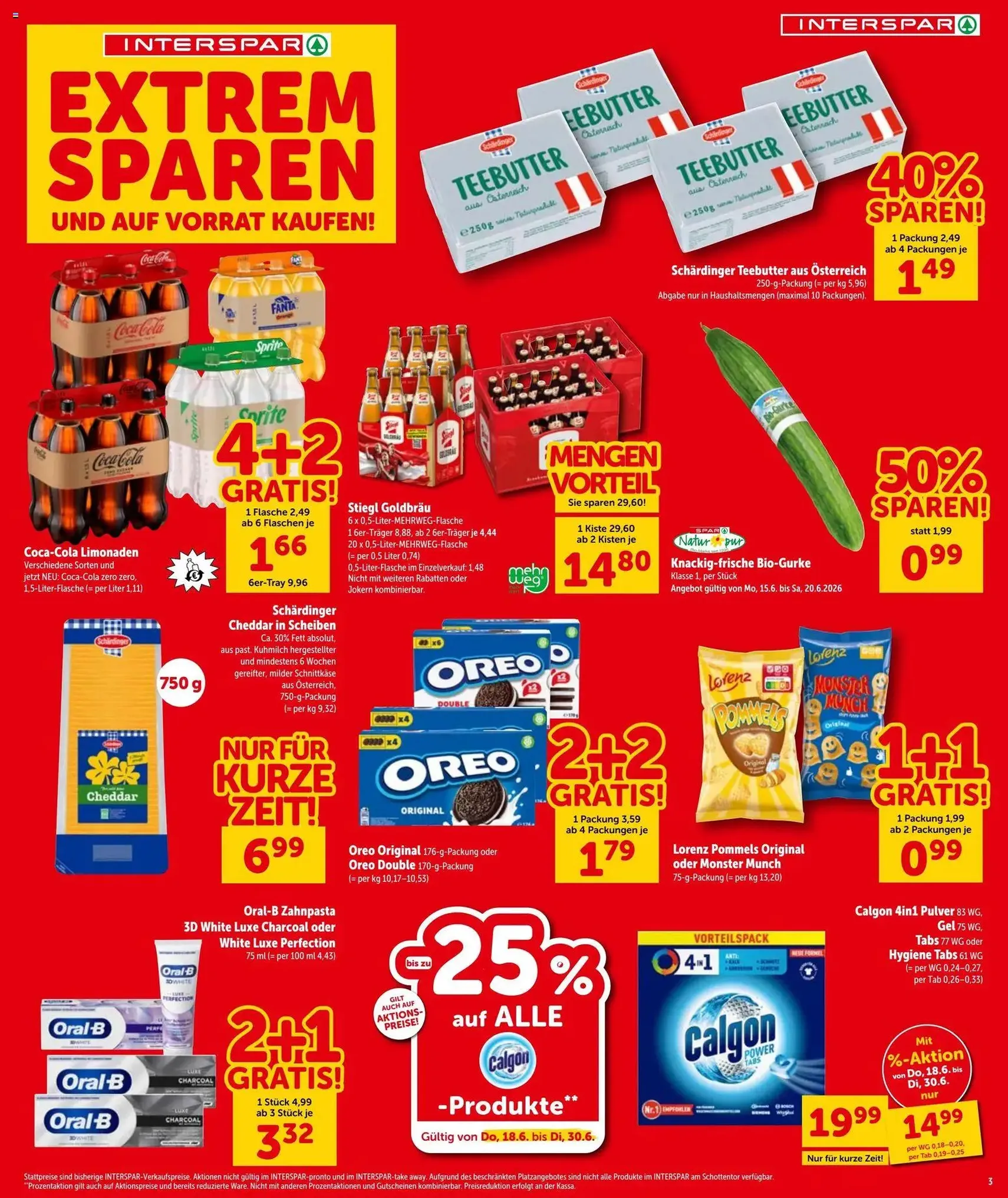 Interspar - Flugblatt - Gültiger Prospekt ab 18.06.2026, Seite 3 von insgesamt 20