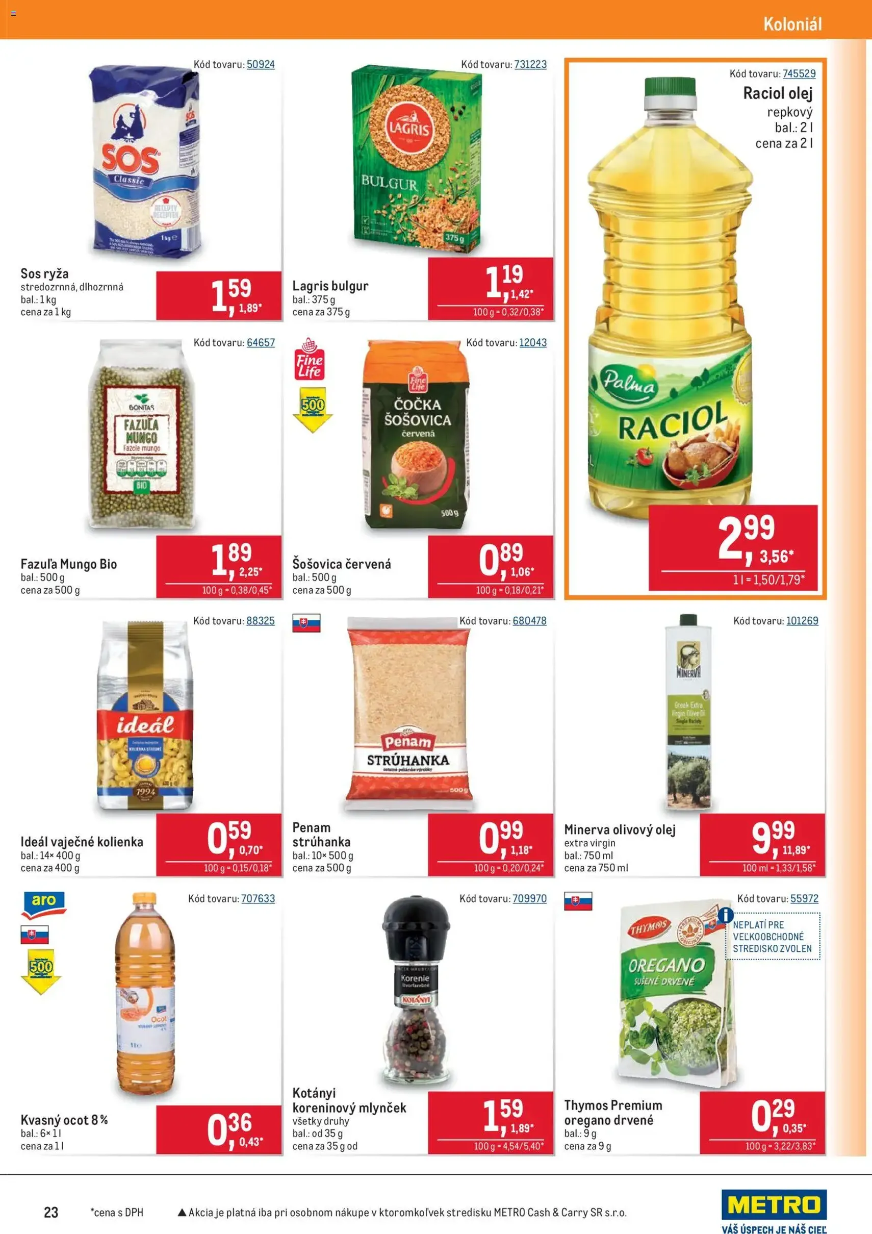 Metro leták - platný leták od 25.03.2026 strana 23 z 40