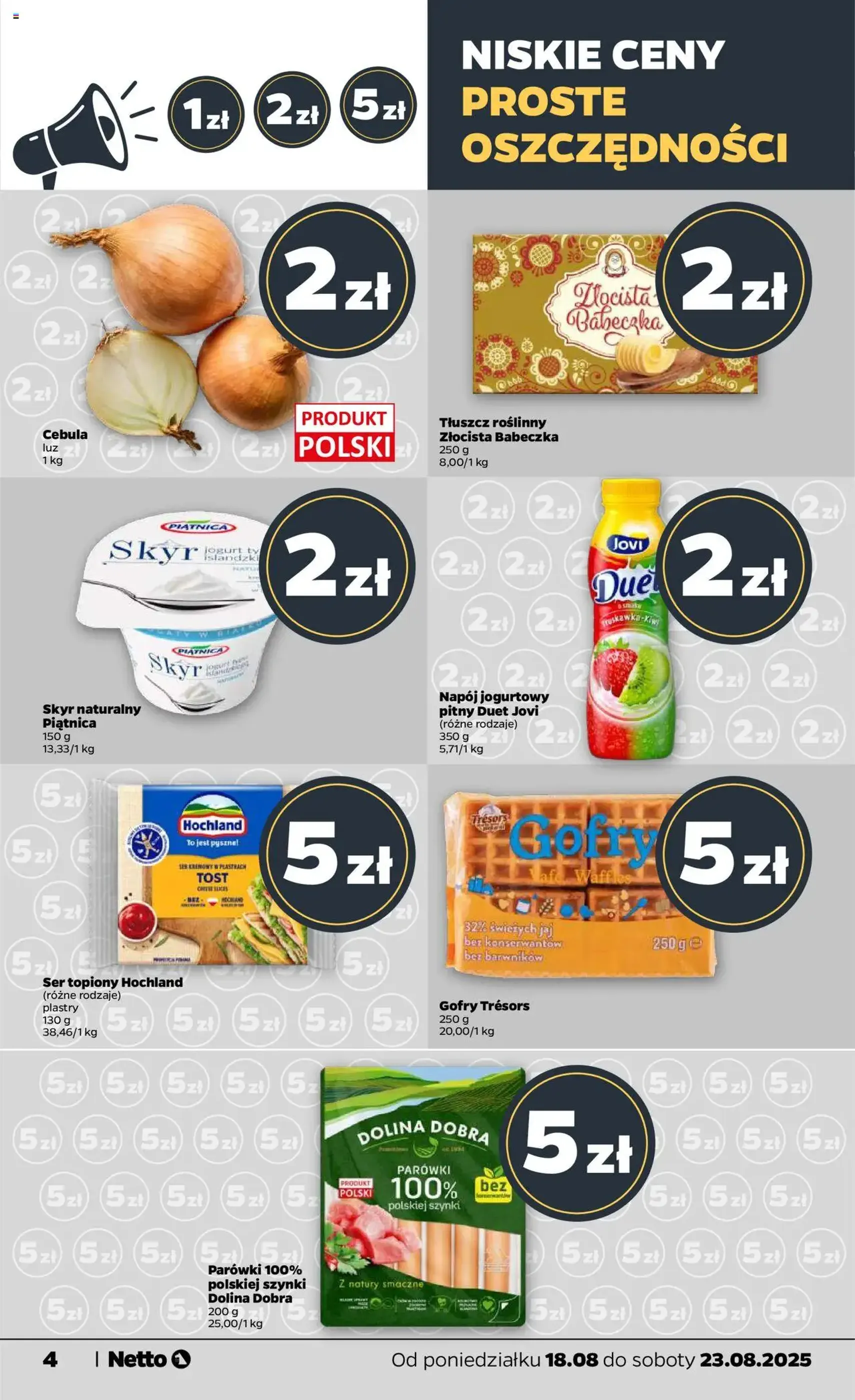 Netto gazetka - Spożywcza - ważny gazetka od 18.08.2025 strona 4 z 27 Netto gazetka - Spożywcza - ważny gazetka od 18.08.2025 strona 4 z 27