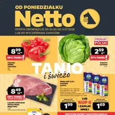 Netto gazetka od poniedziałku spożywcza - podgląd gazetki ważnej od 29.06.2026