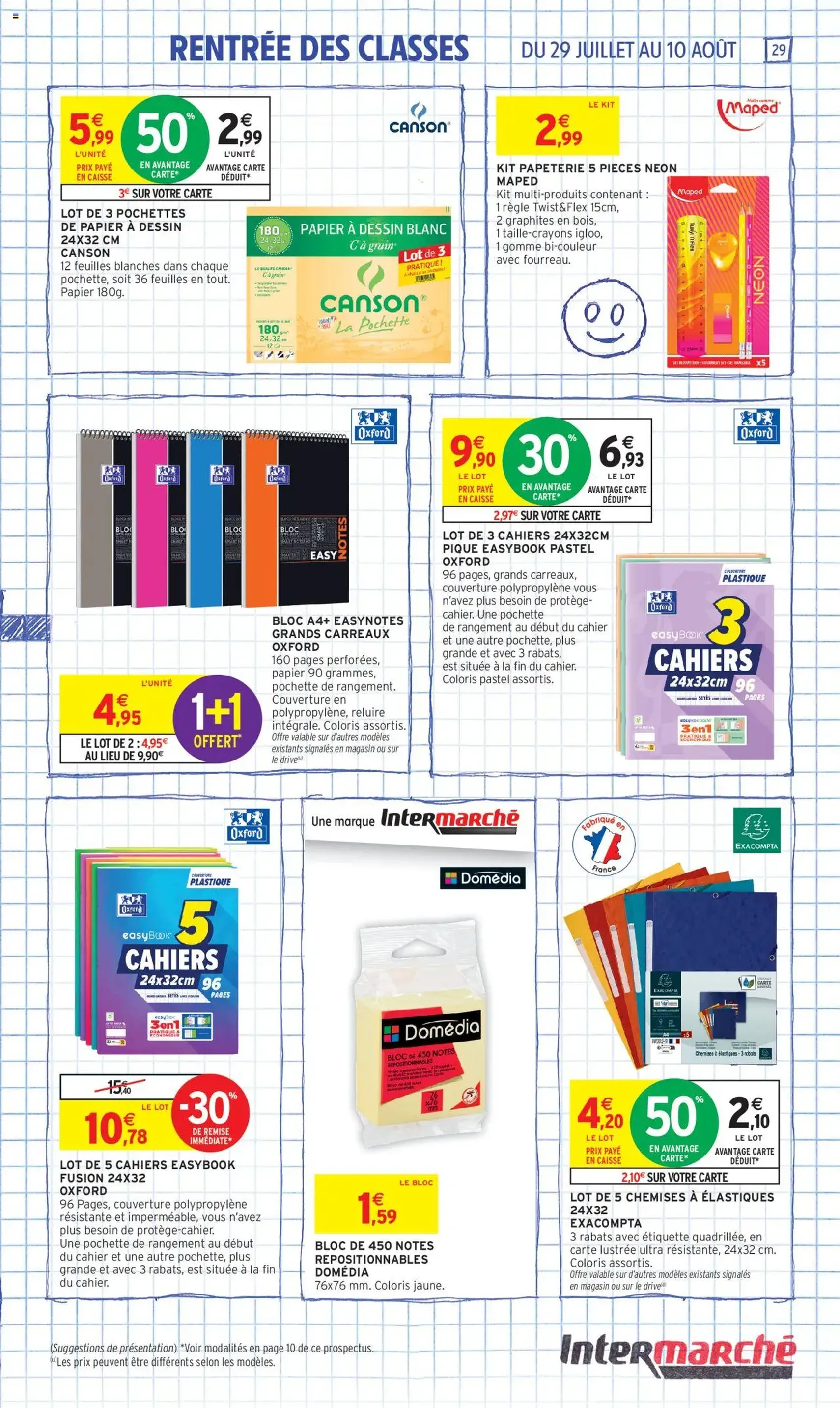 Intermarché catalogue semaine 30 - brochure valable à partir du 29/07/2025, page 29 sur 32 Intermarché catalogue semaine 30 - brochure valable à partir du 29/07/2025, page 29 sur 32