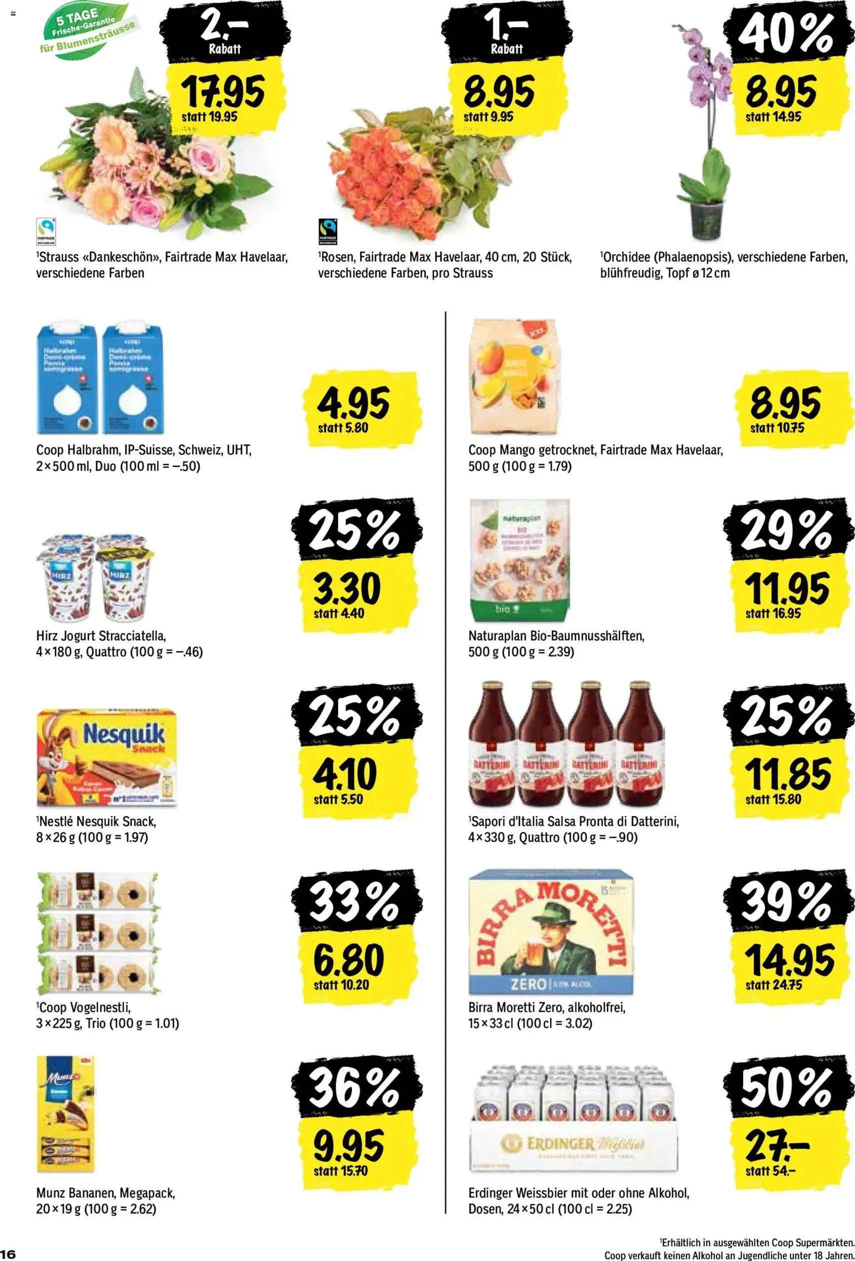 Coop aktionen - Gültiger Prospekt ab 06.08.2026, Seite 16 von insgesamt 24