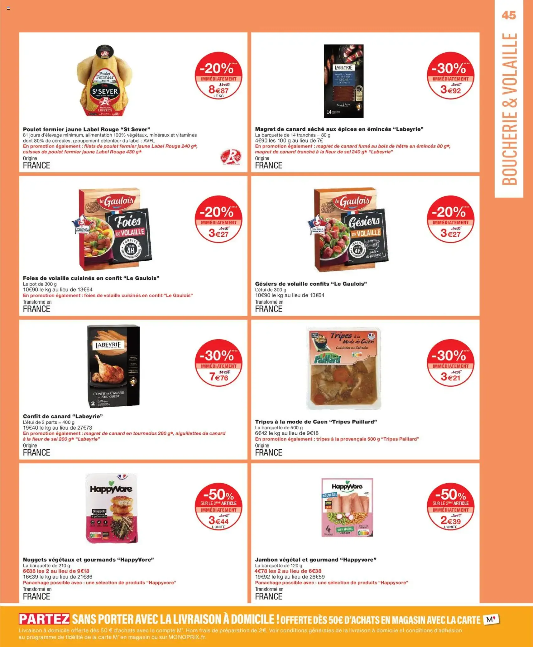 Monoprix catalogue - brochure valable à partir du 04/11/2025, page 45 sur 69