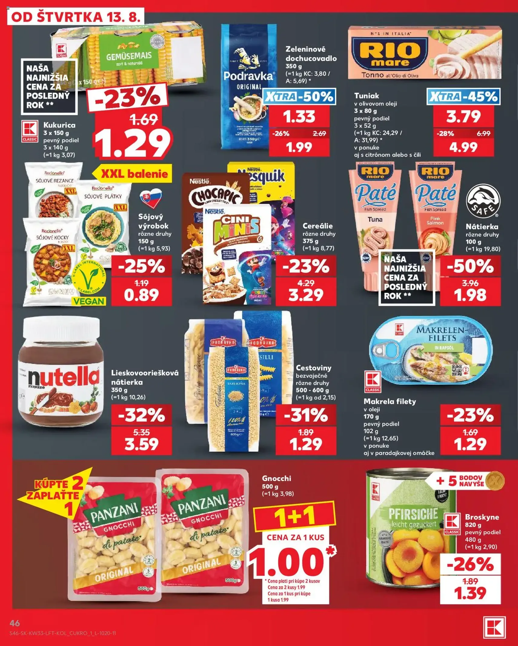 Kaufland leták - platný leták od 13.08.2026 strana 46 z 80