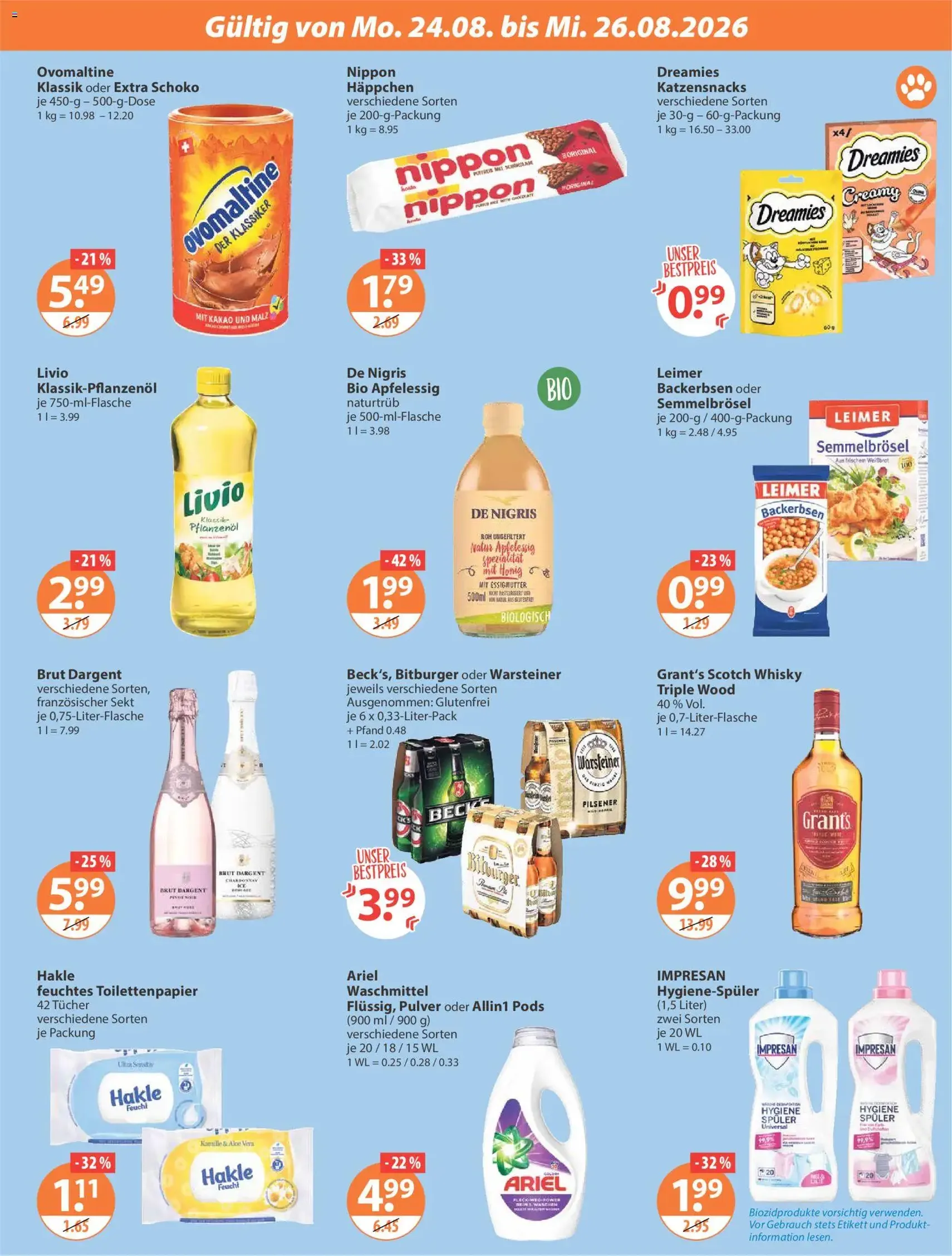 V-Markt Angebote - Gültiger Prospekt ab 20.08.2026, Seite 21 von insgesamt 26
