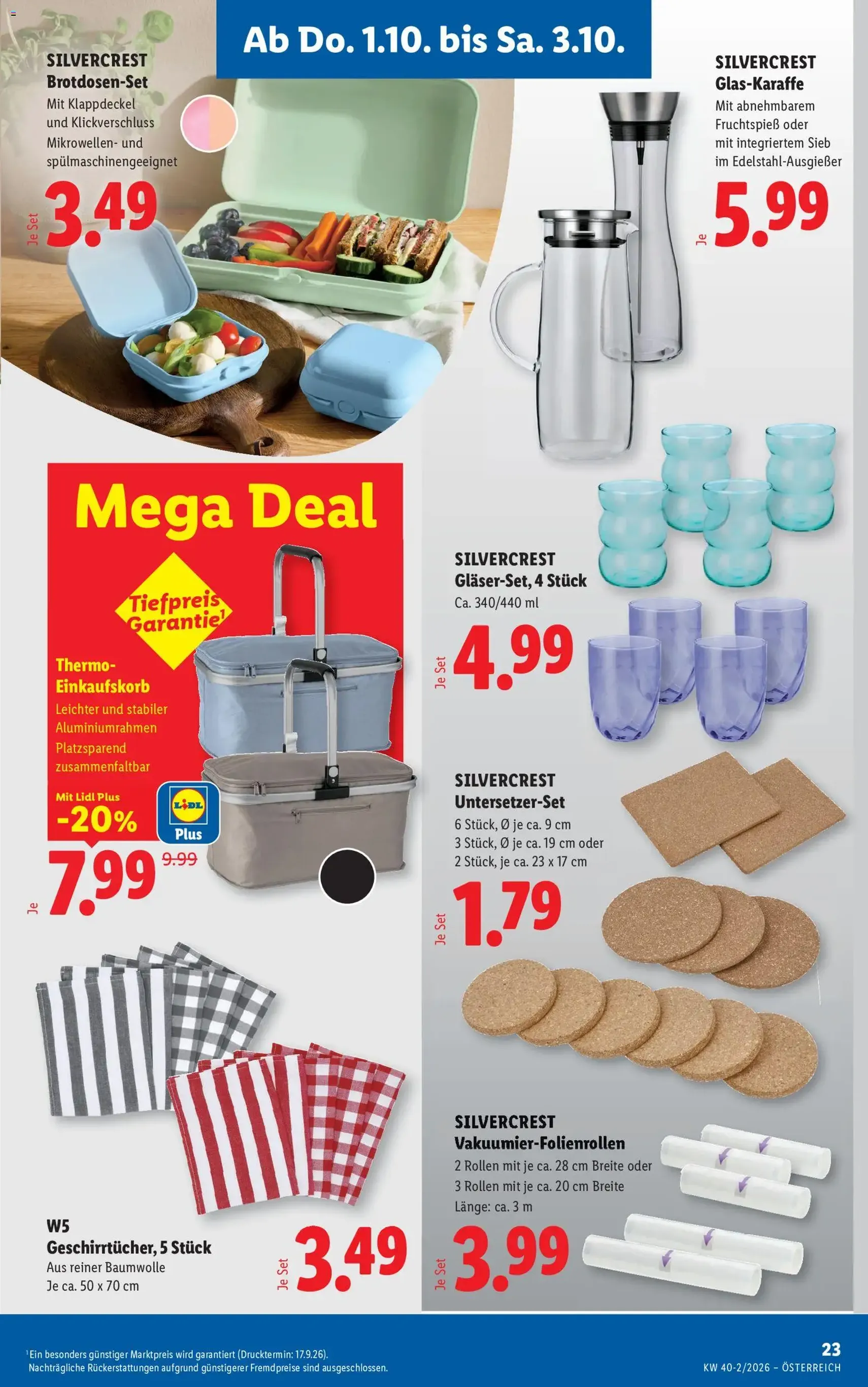 Lidl - Flugblatt - Gültiger Prospekt ab 01.10.2026, Seite 27 von insgesamt 53