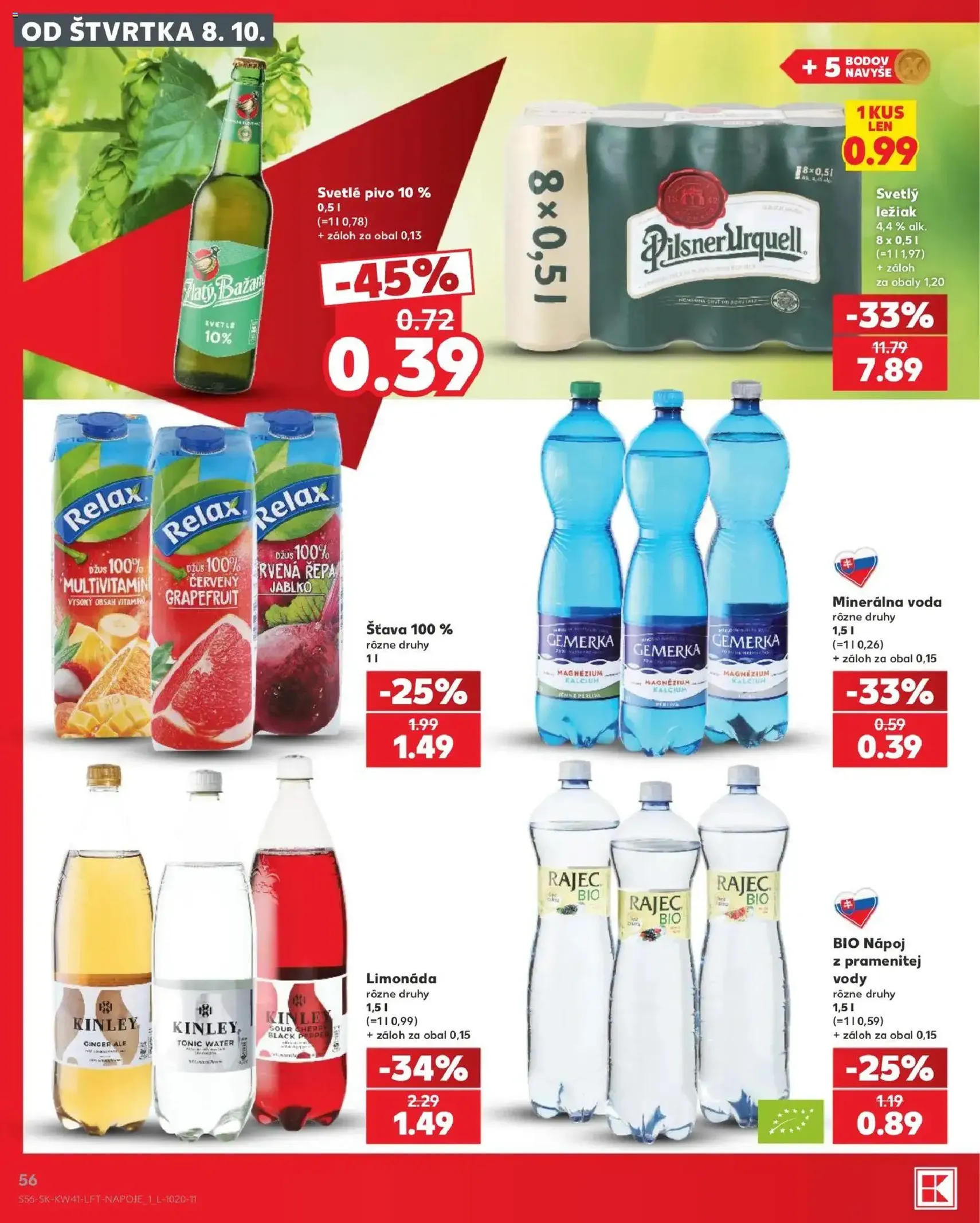 Kaufland leták - platný leták od 08.10.2026 strana 56 z 86