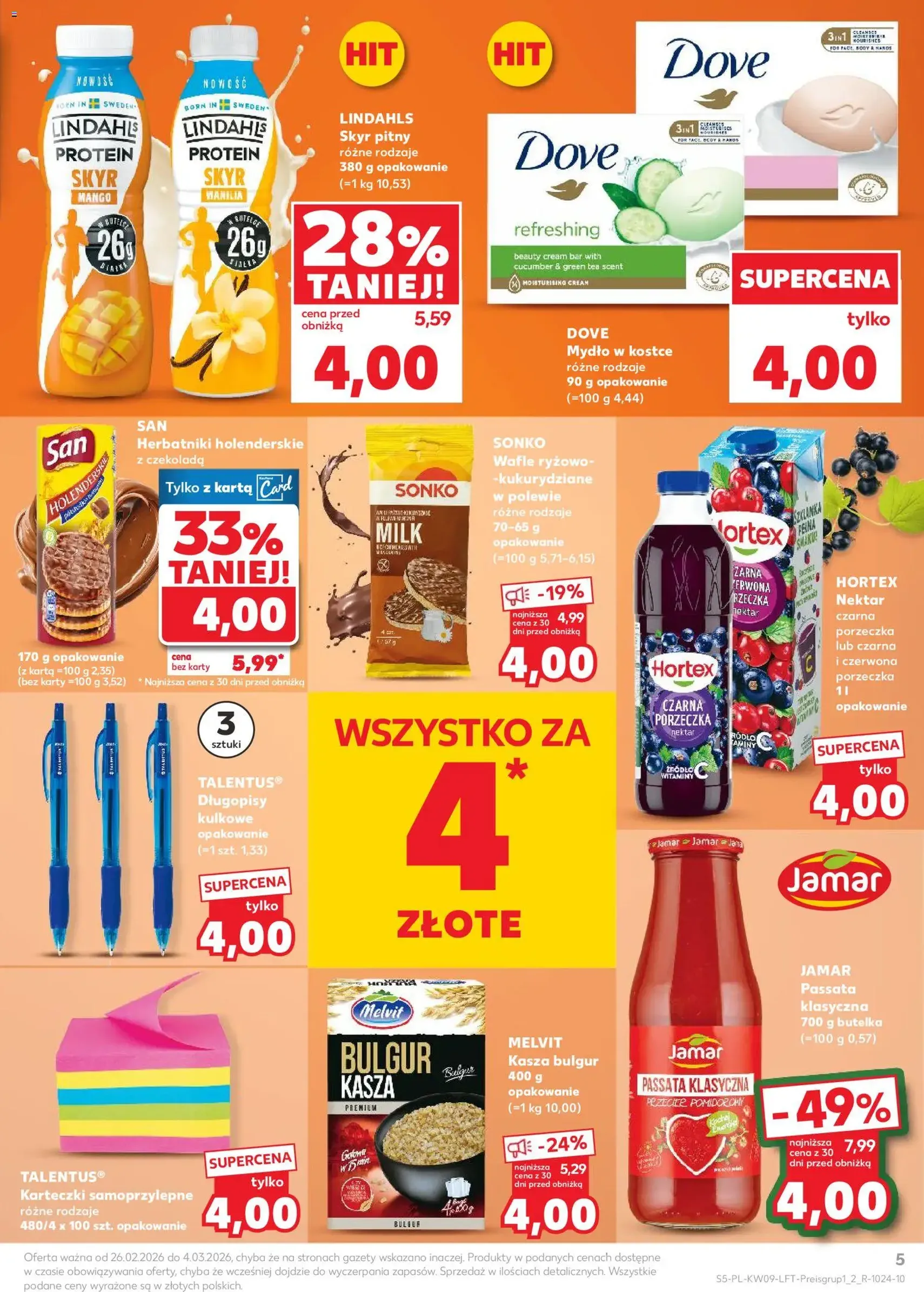 Kaufland gazetka - ważny gazetka od 26.02.2026 strona 5 z 50
