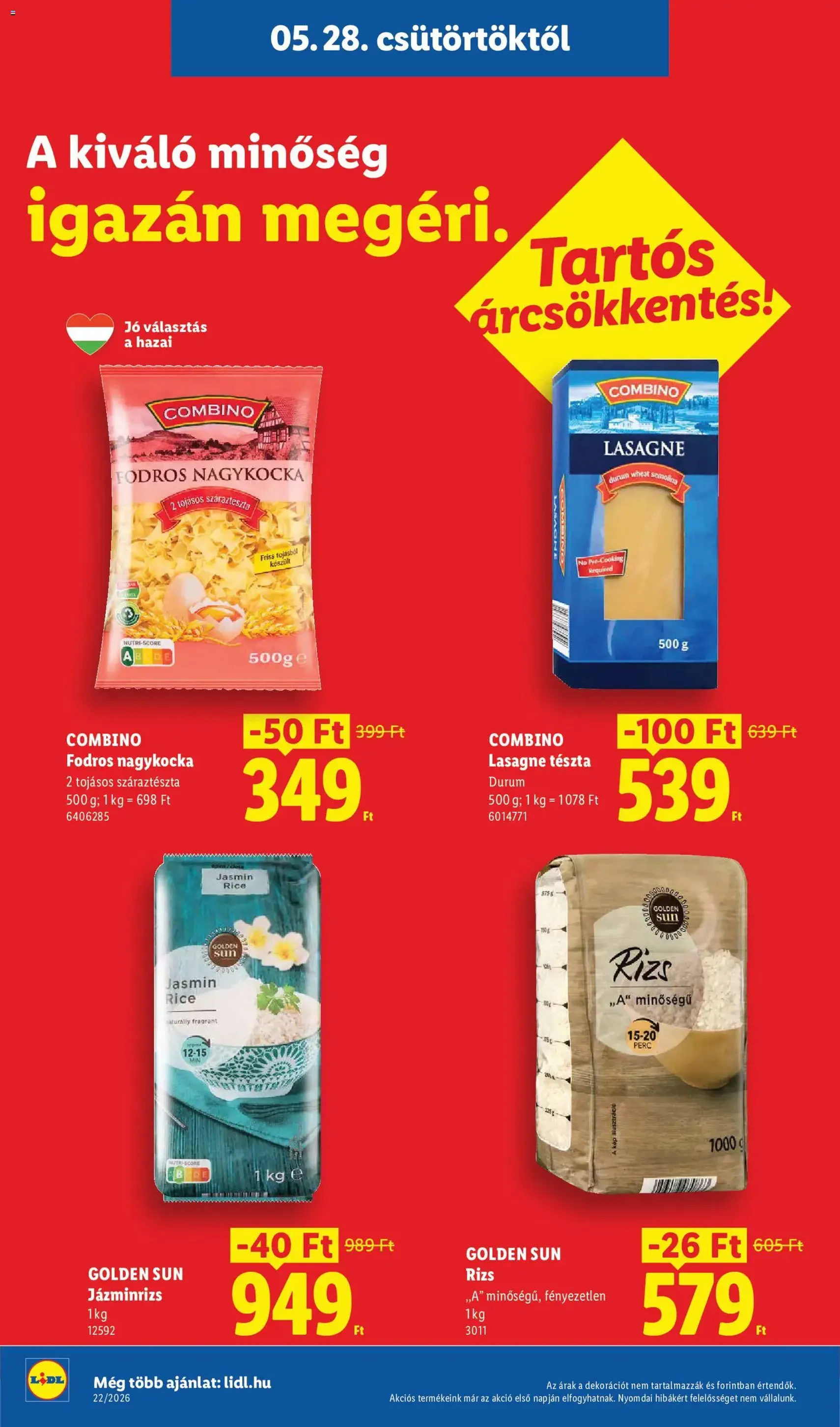 Lidl akciós újság - 2026.05.28. érvényes szórólap 4 oldal 74 oldalból