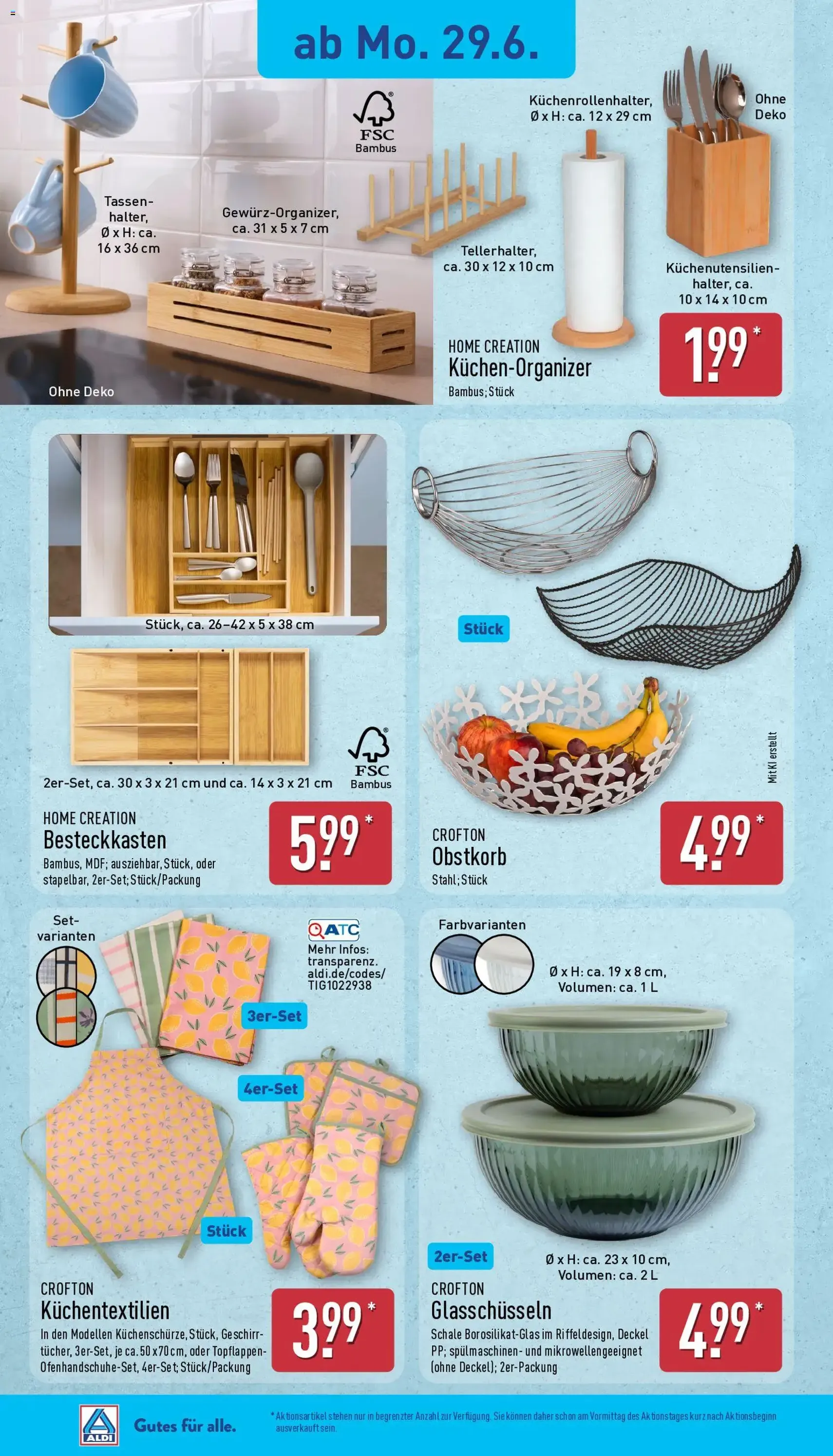 Aldi Prospekt - Gültiger Prospekt ab 29.06.2026, Seite 16 von insgesamt 45