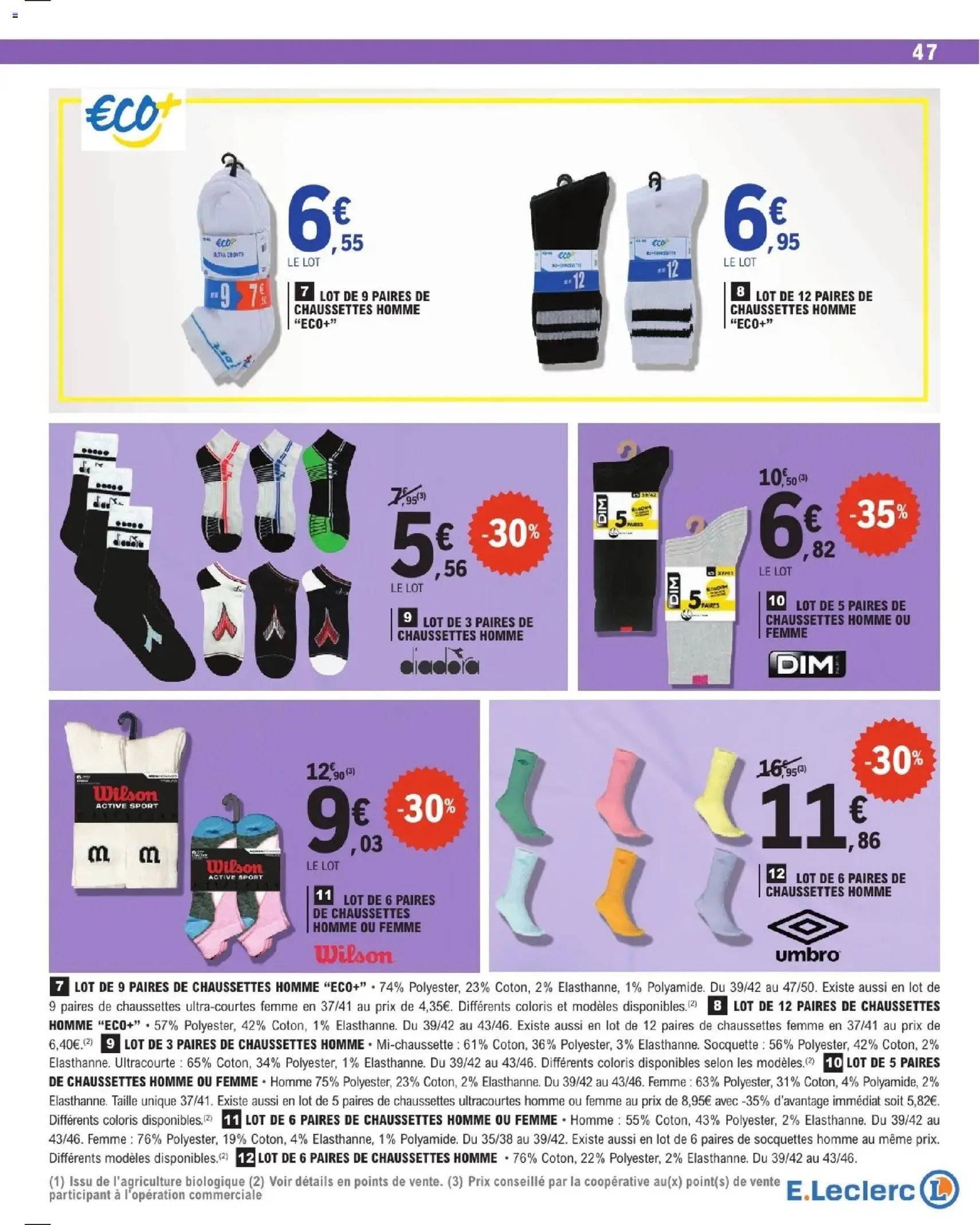 E.Leclerc catalogue de la semaine 16 - brochure valable à partir du 14/04/2026, page 47 sur 56