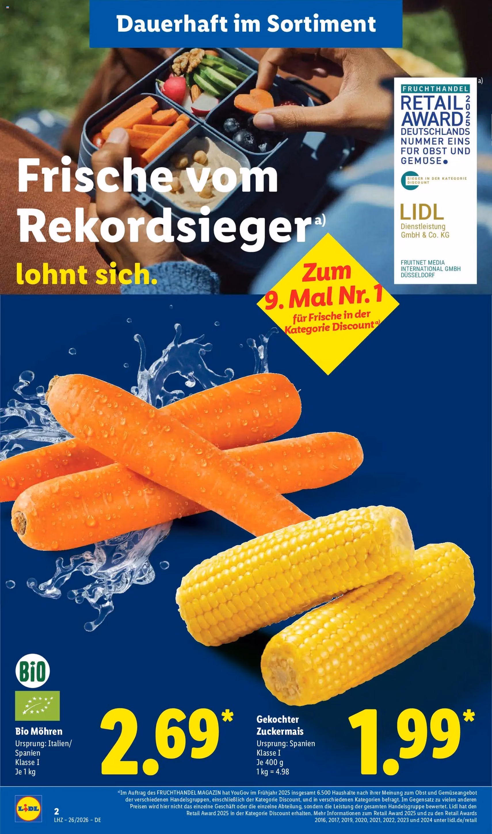 Lidl Prospekt - Gültiger Prospekt ab 22.06.2026, Seite 2 von insgesamt 70