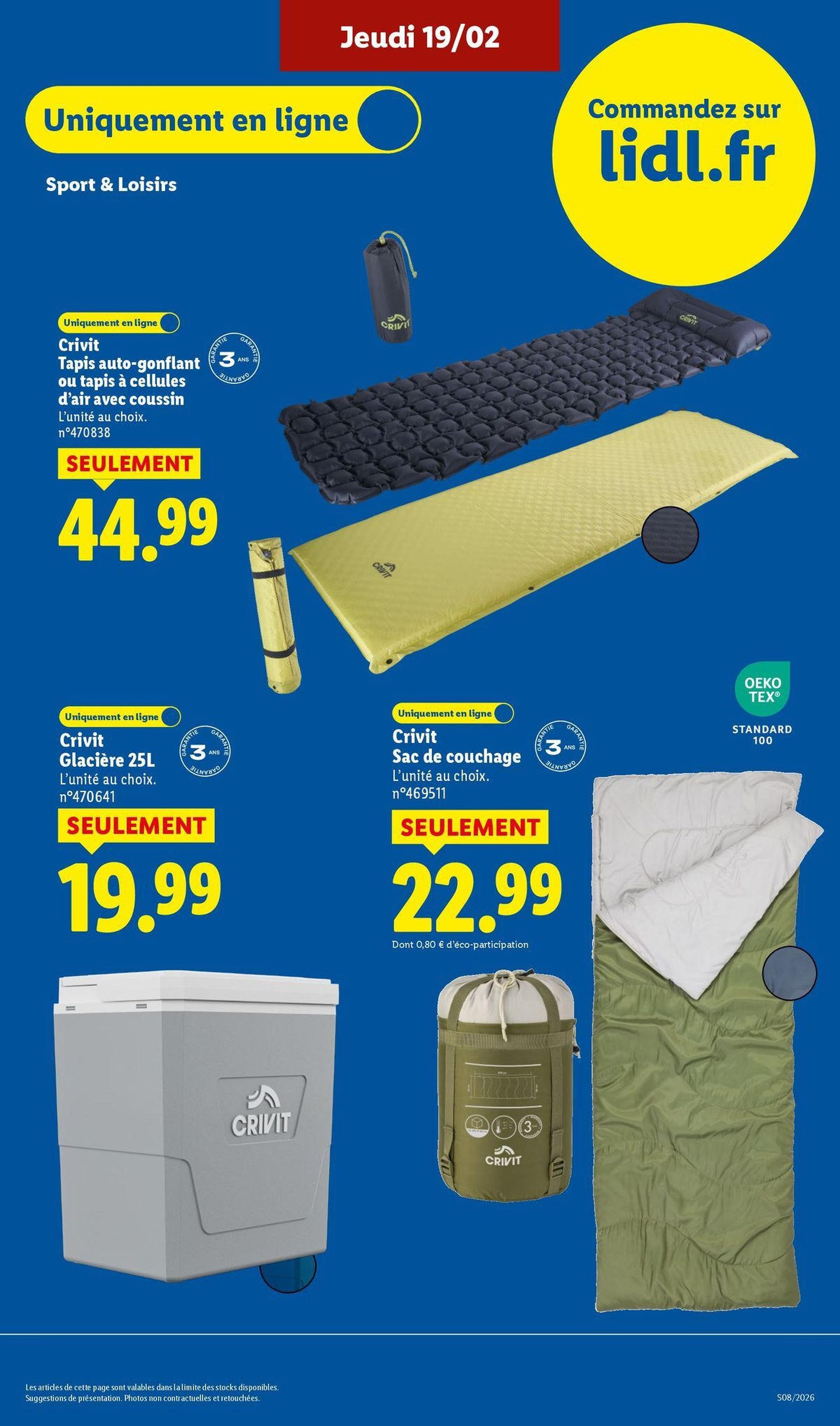 LIDL catalogue semaine 8 - brochure valable à partir du 19/02/2026, page 49 sur 77