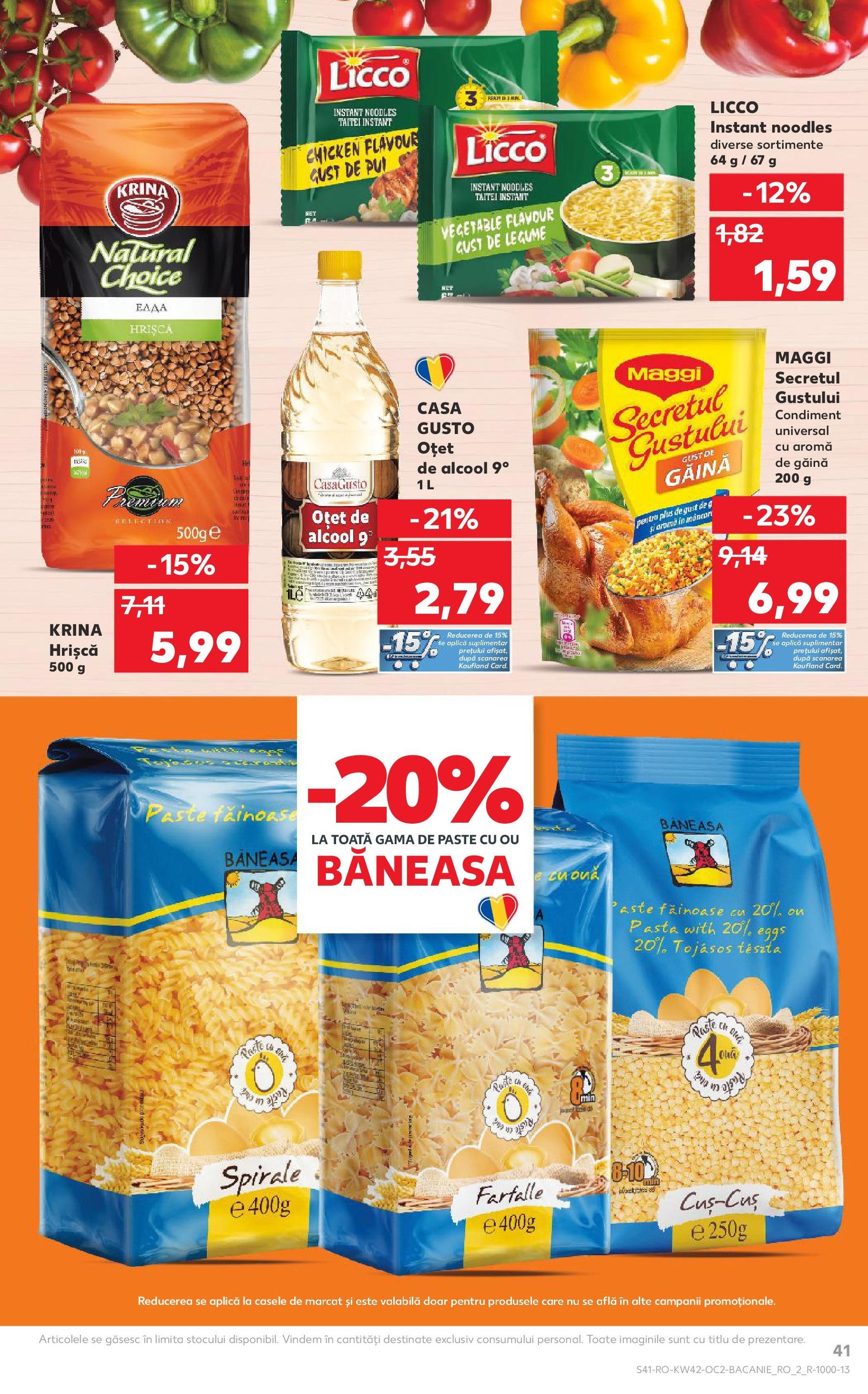 Catalog Kaufland - Bucureşti - cataloage valabile începând cu 15.10.2025 pagina 41 din 70 Catalog Kaufland - Bucureşti - cataloage valabile începând cu 15.10.2025 pagina 41 din 70