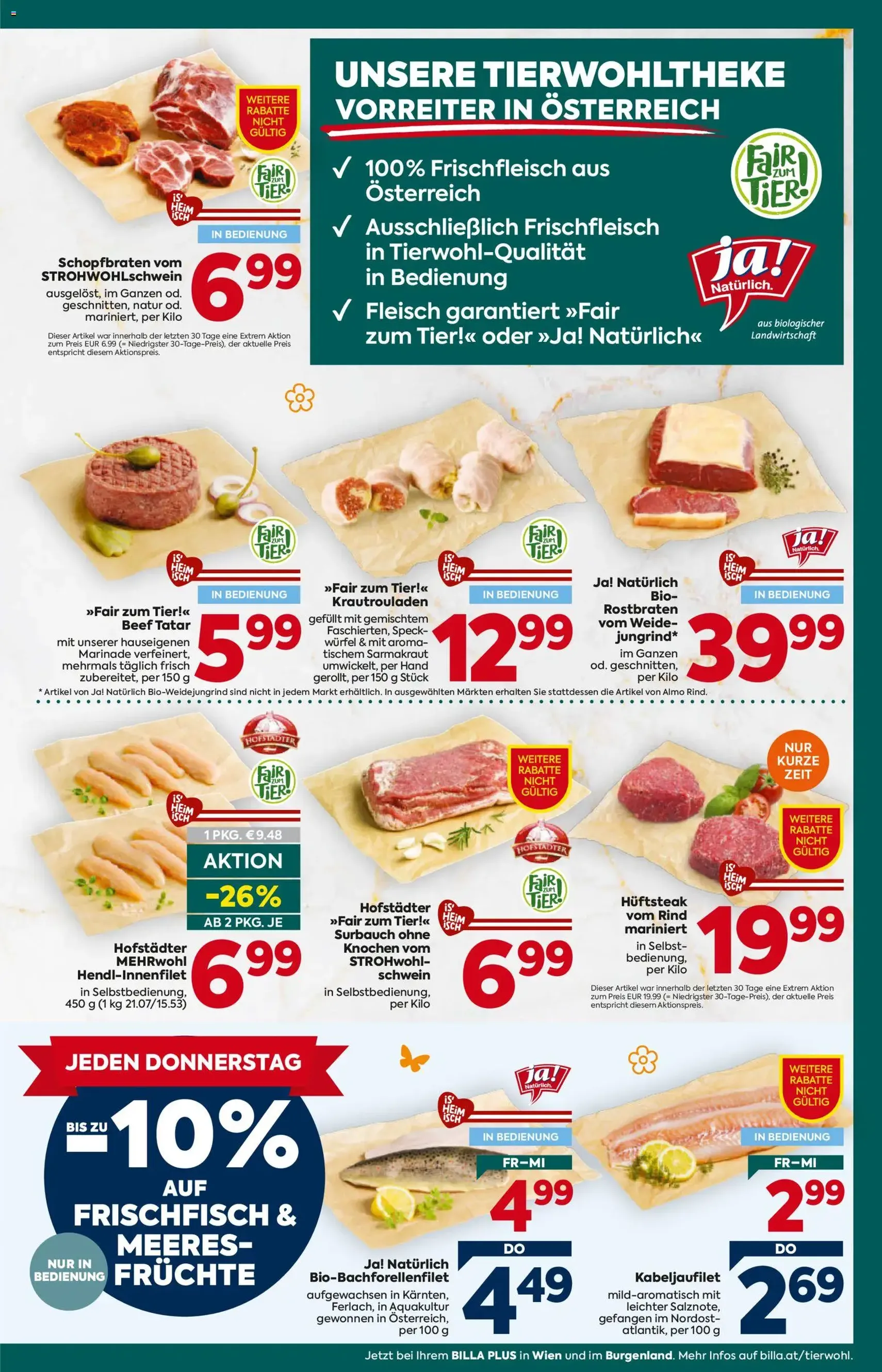 Billa Plus Flugblatt - Gültiger Prospekt ab 19.03.2026, Seite 11 von insgesamt 20