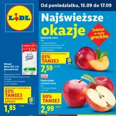 Lidl Gazetka - podgląd gazetki ważnej od 15.09.2025