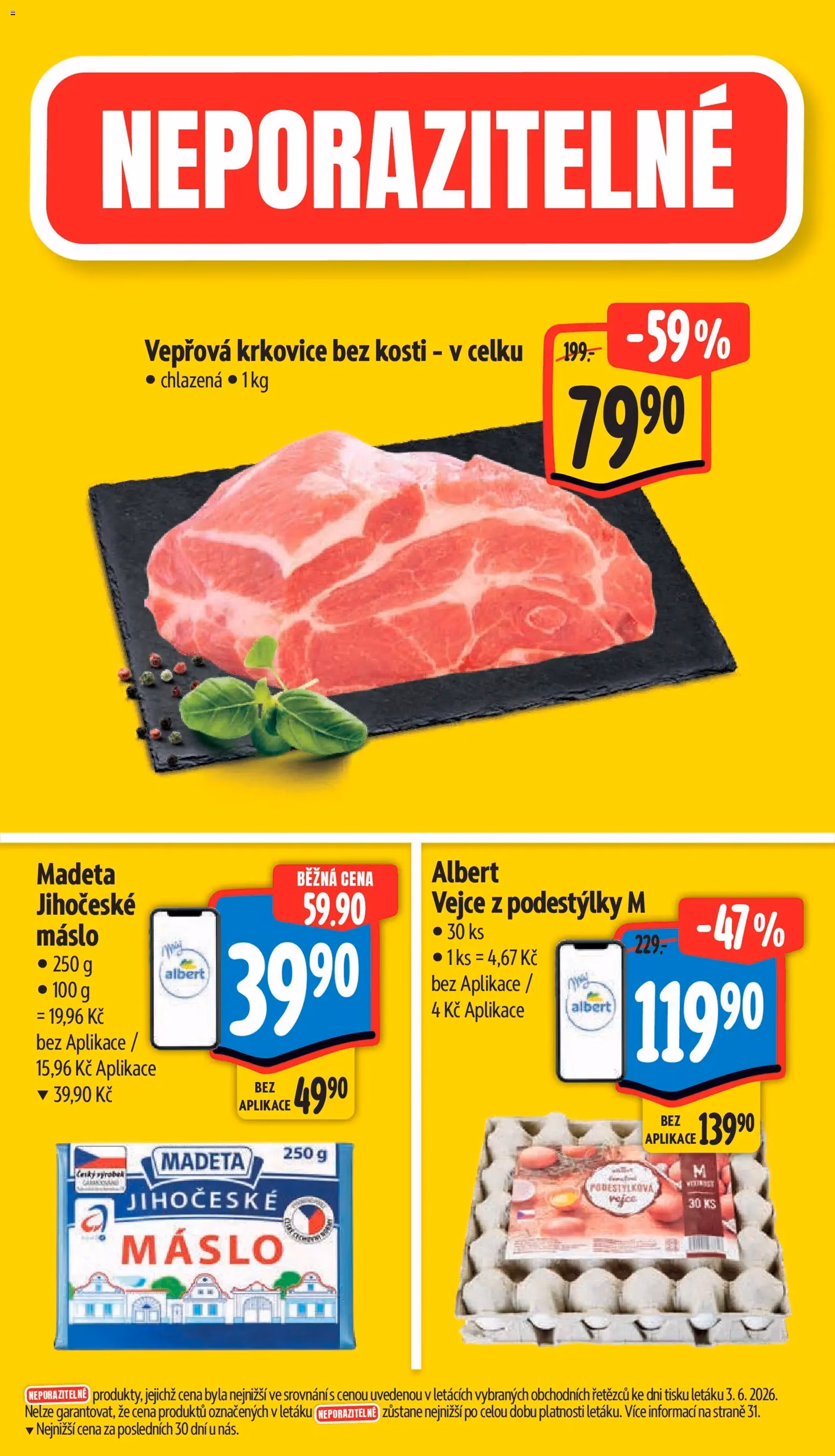 Albert leták - Hypermarket - platný leták od 10.06.2026 strana 3 z 56