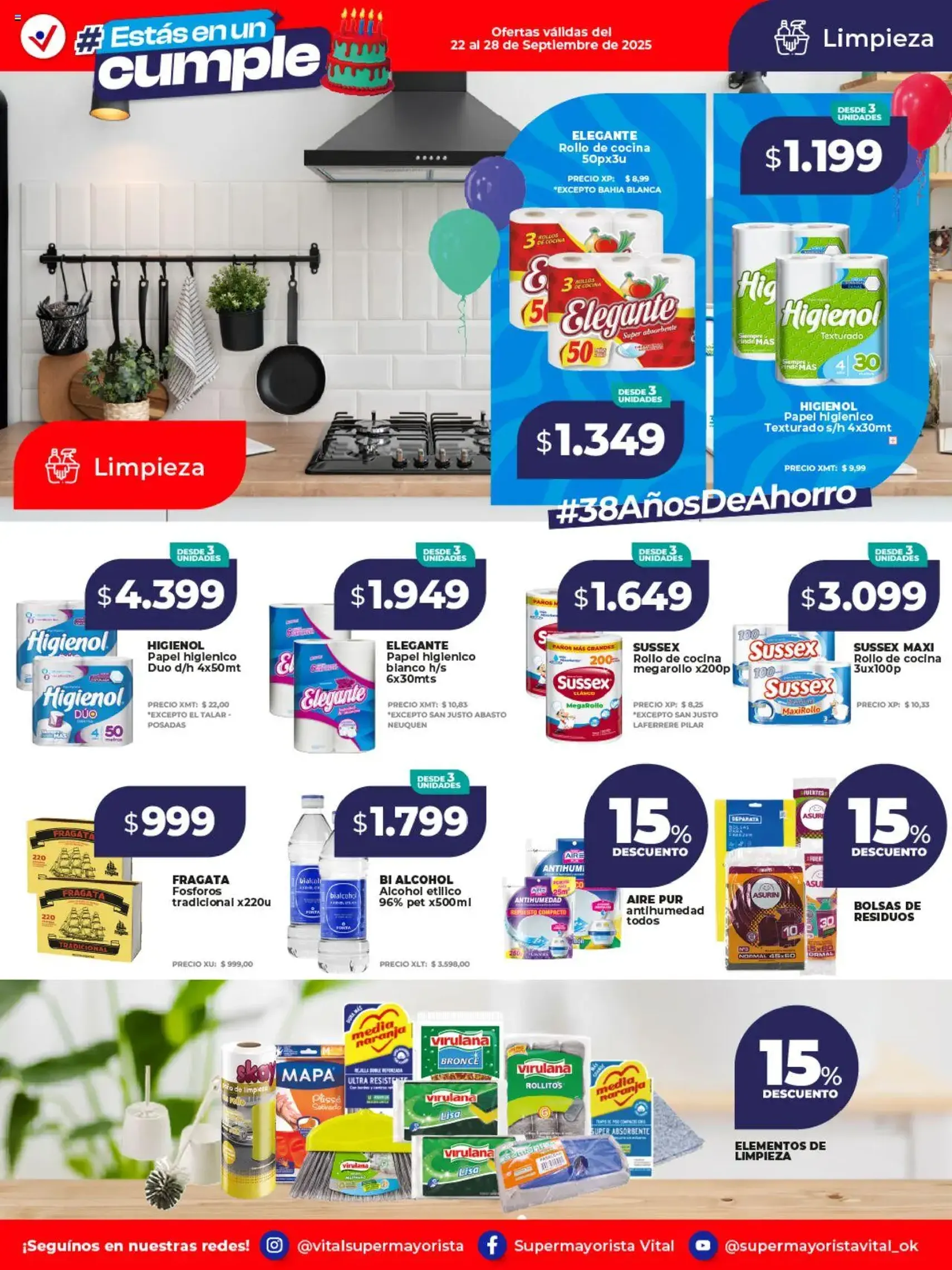 Vital ofertas - folleto válido desde 22/09/2025 página 9 de 21