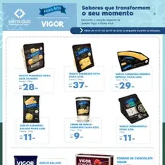Sam's Club - Ofertas Vigor - pré-visualização do folheto, válido a partir de 14/07/2025