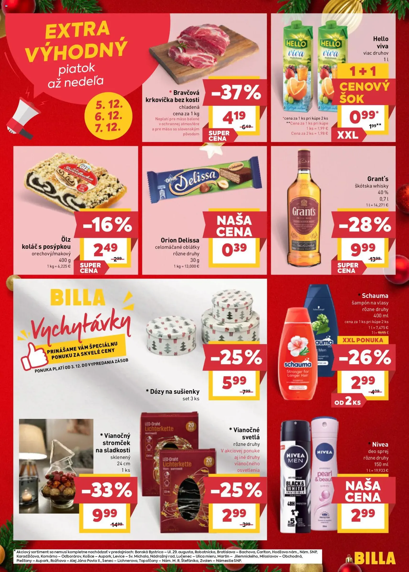 Billa leták - platný leták od 03.12.2025 strana 23 z 24