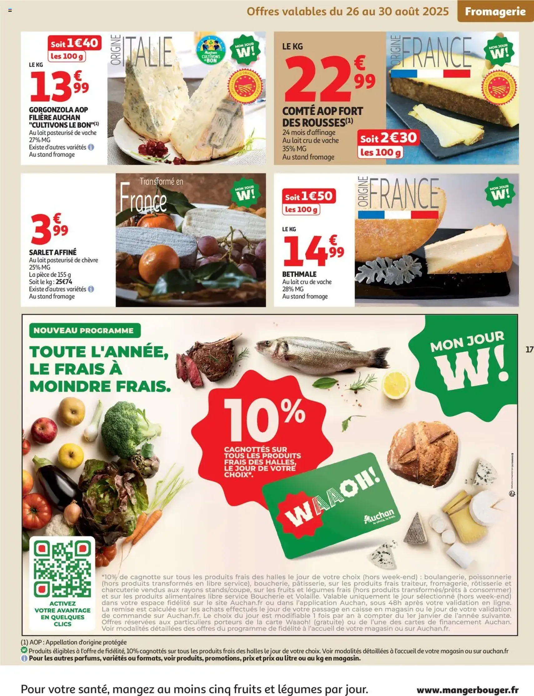 Auchan prospectus - brochure valable à partir du 26/08/2025, page 17 sur 54 Auchan prospectus - brochure valable à partir du 26/08/2025, page 17 sur 54