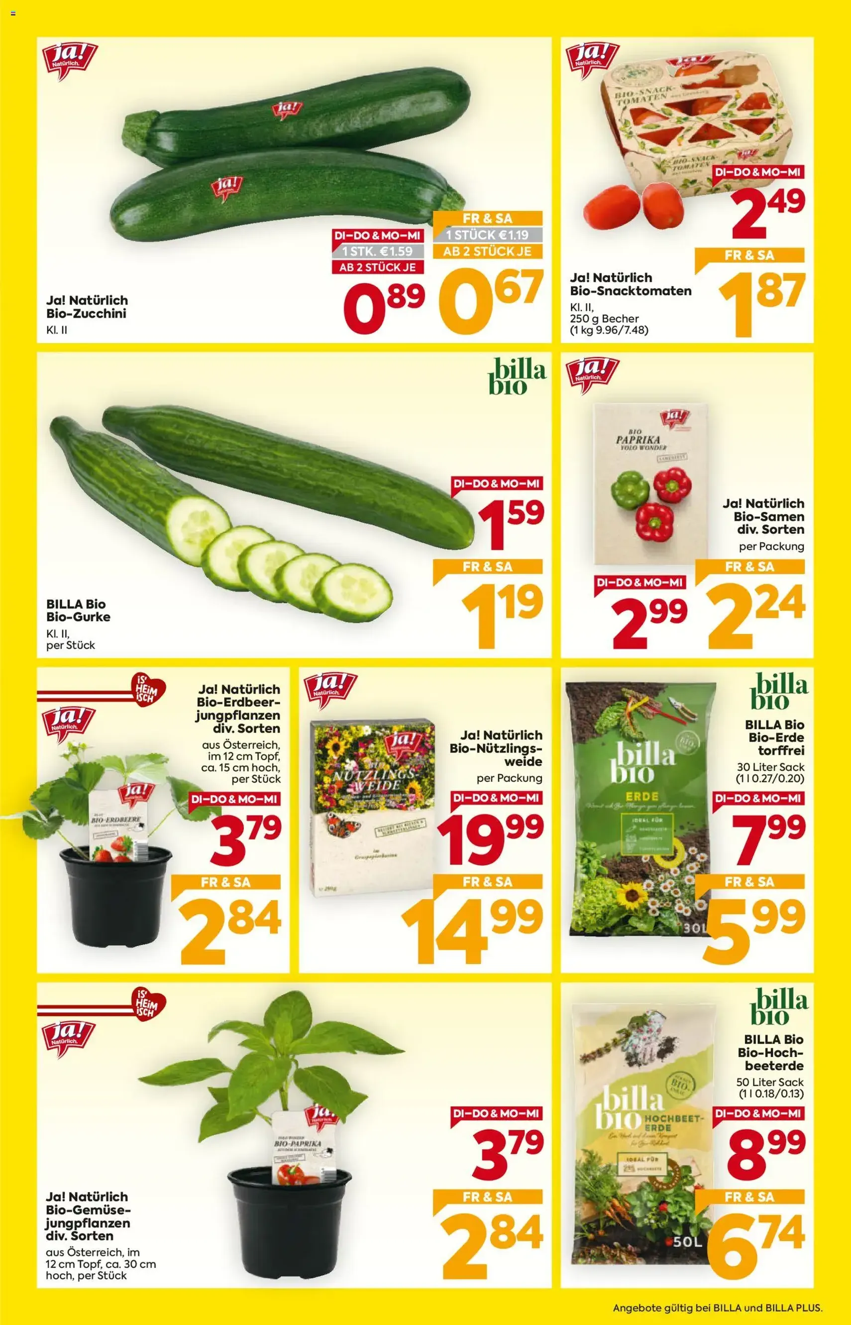 Billa - Flugblatt - Gültiger Prospekt ab 07.04.2026, Seite 3 von insgesamt 16