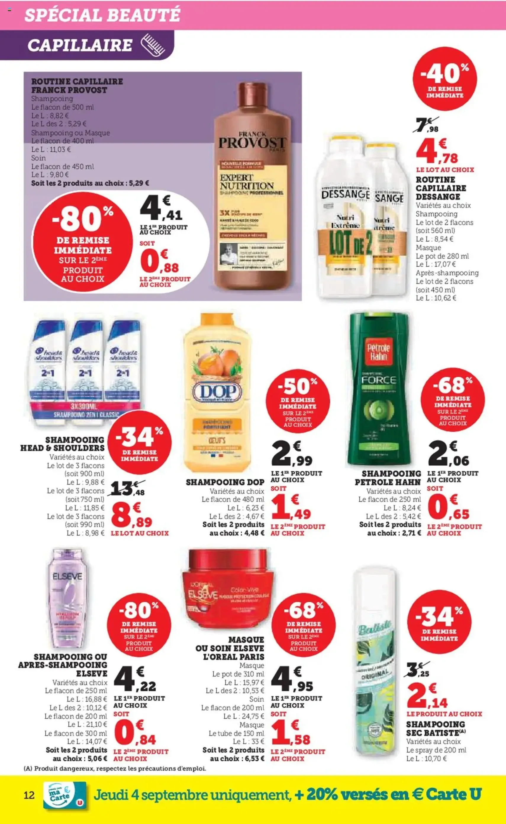 Super U catalogue - brochure valable à partir du 02/09/2025, page 12 sur 52 Super U catalogue - brochure valable à partir du 02/09/2025, page 12 sur 52