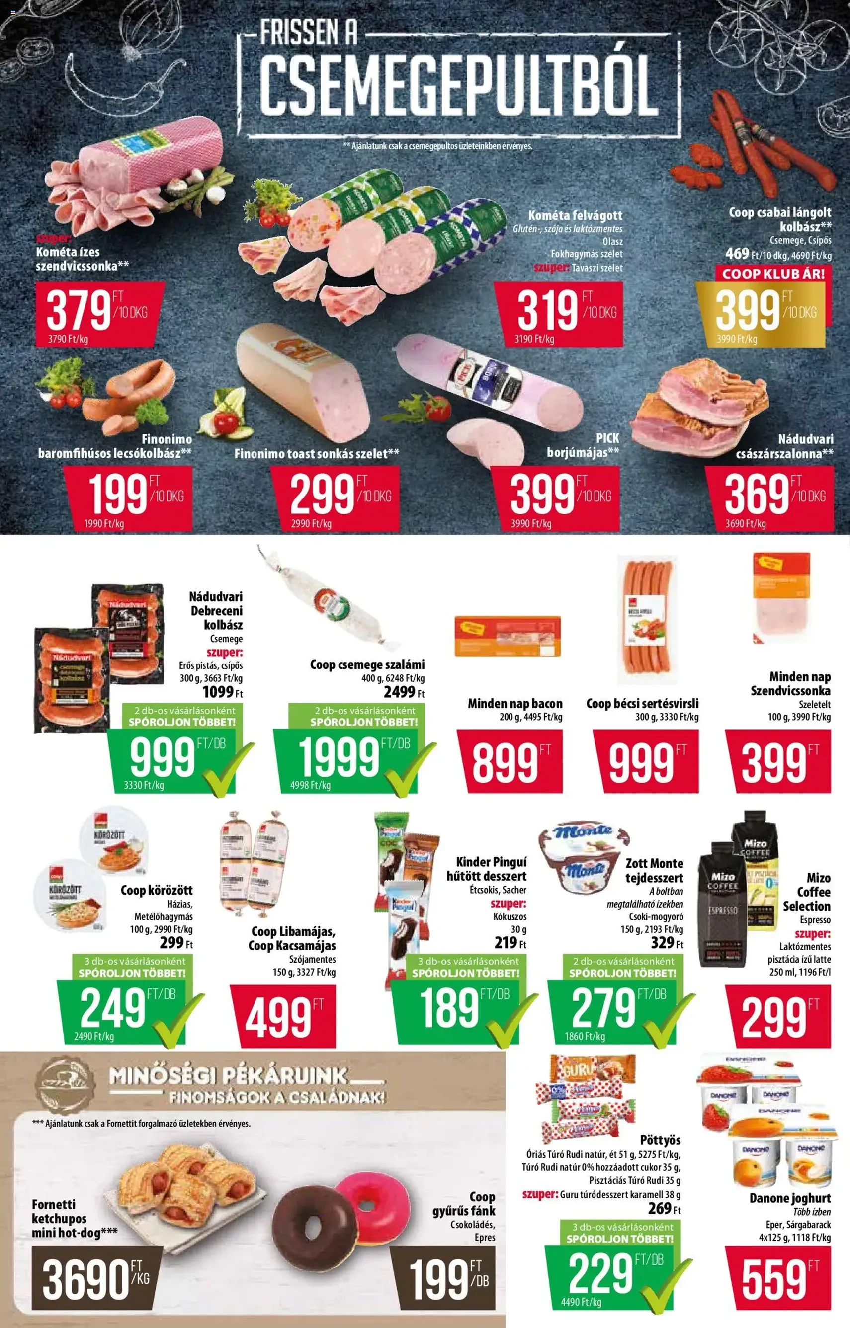 COOP Szolnok Akciós újság - 2026.01.29. érvényes szórólap 2 oldal 8 oldalból