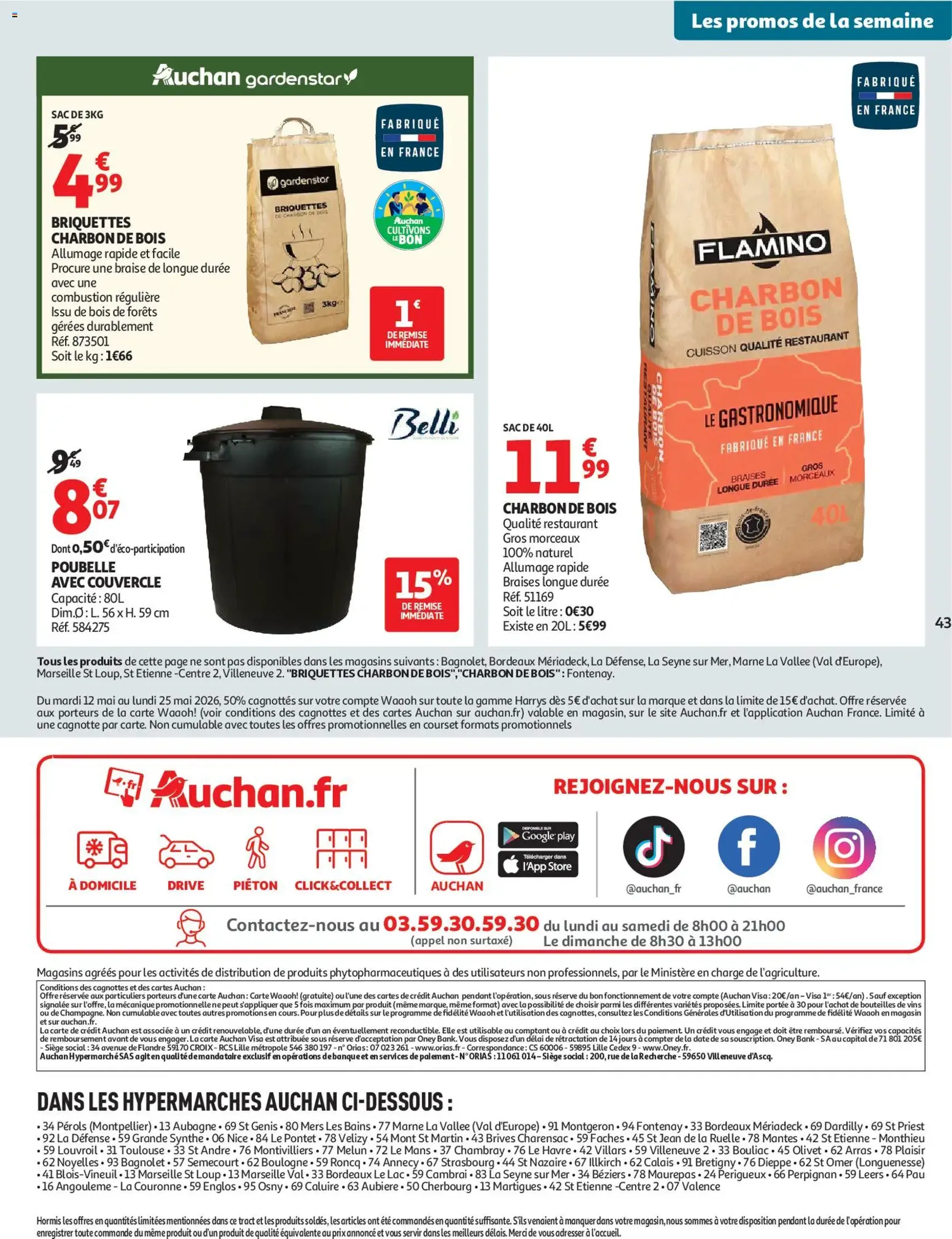 Auchan prospectus - brochure valable à partir du 12/05/2026, page 43 sur 46